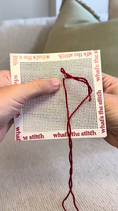 How To Do a Continental Stitch