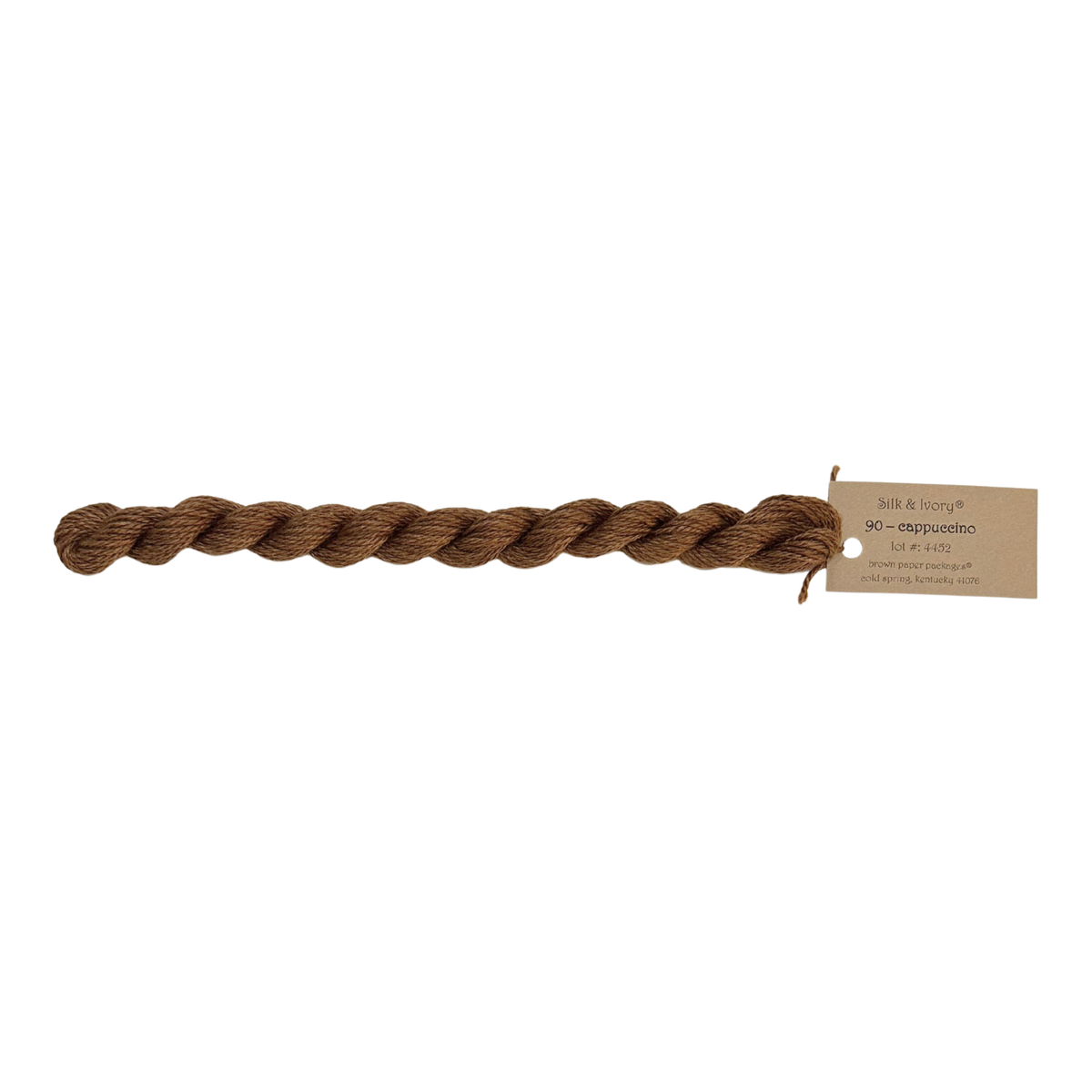 Silk & Ivory Thread - Cappuccino