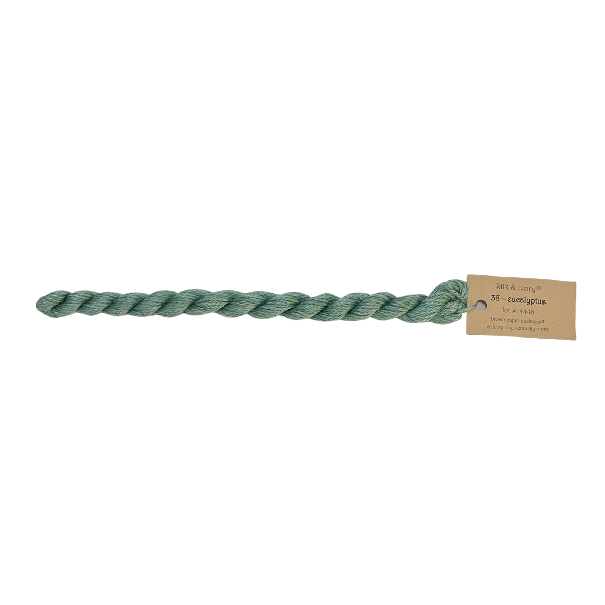 Silk & Ivory Thread - Eucalyptus