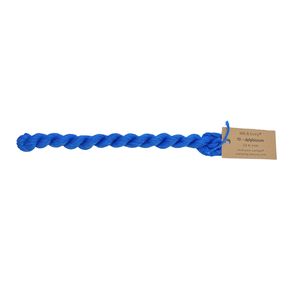 Silk & Ivory Thread - Delphinium