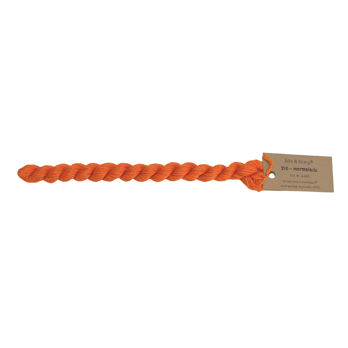 Silk & Ivory Thread - Marmalade