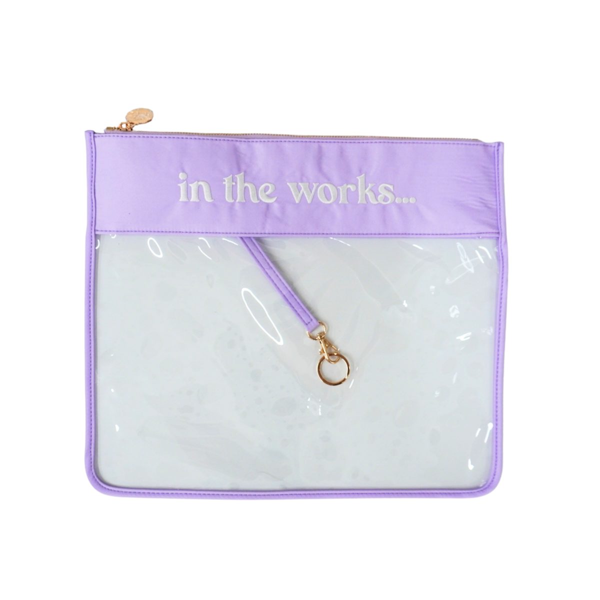 In the Works Project Bag - Lavender