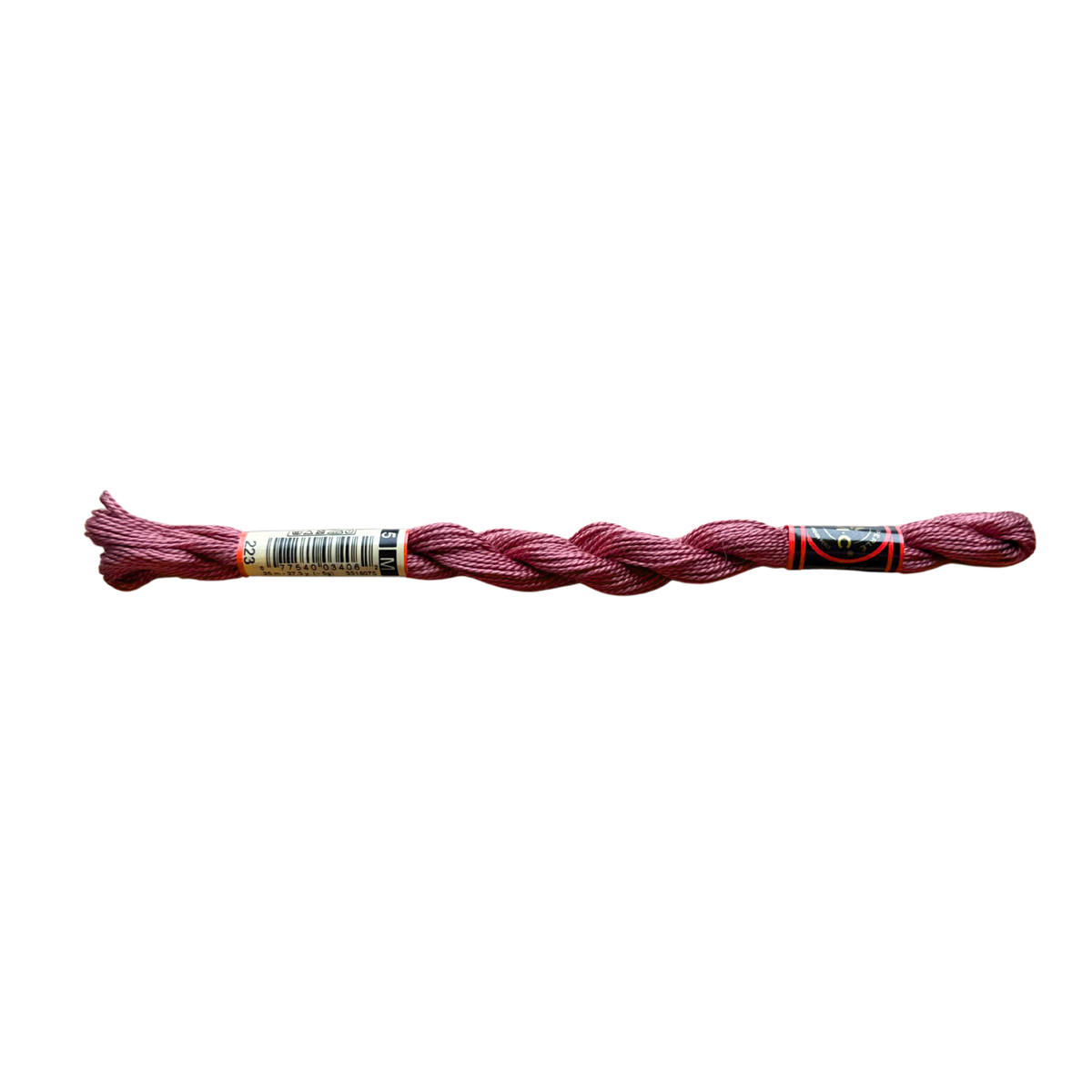 DMC 5 Pearl Cotton - Granite Pink #223