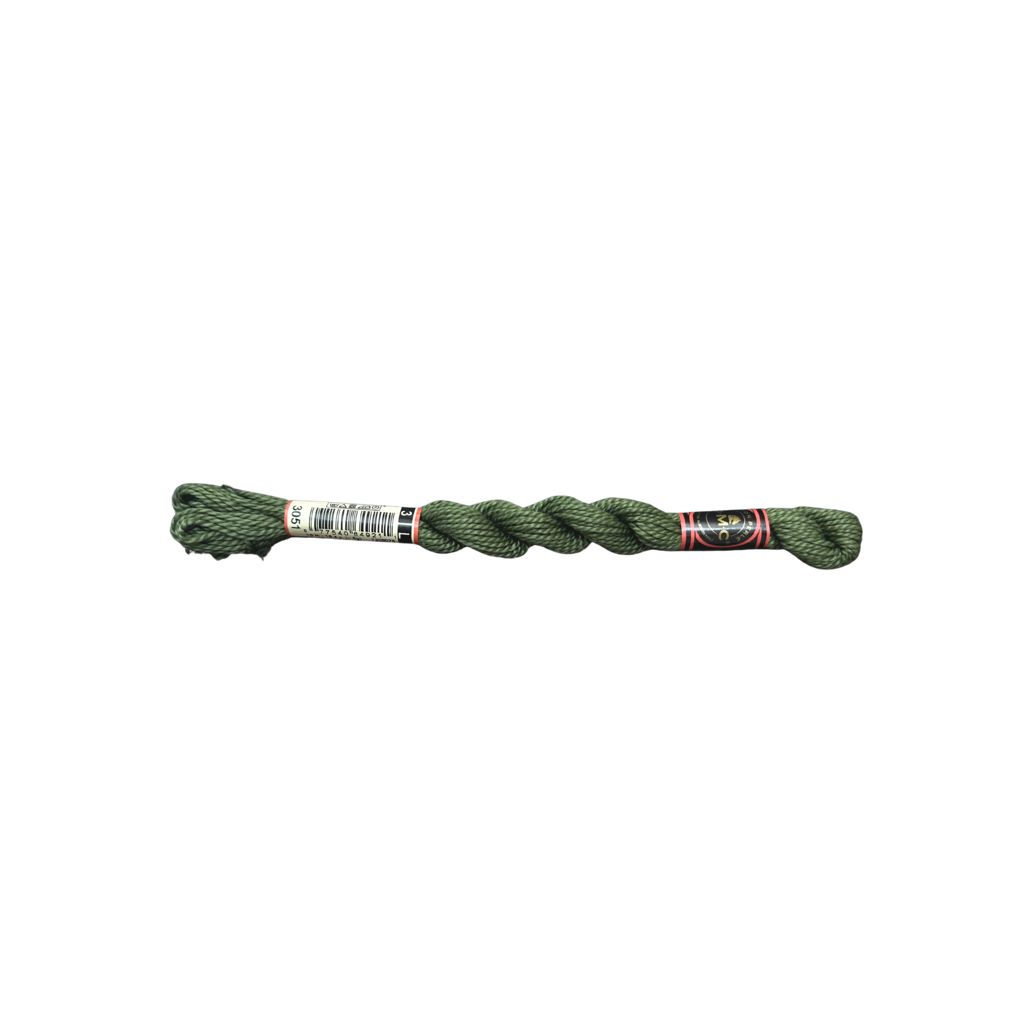 DMC 3 Pearl Cotton - Forest Green #3051