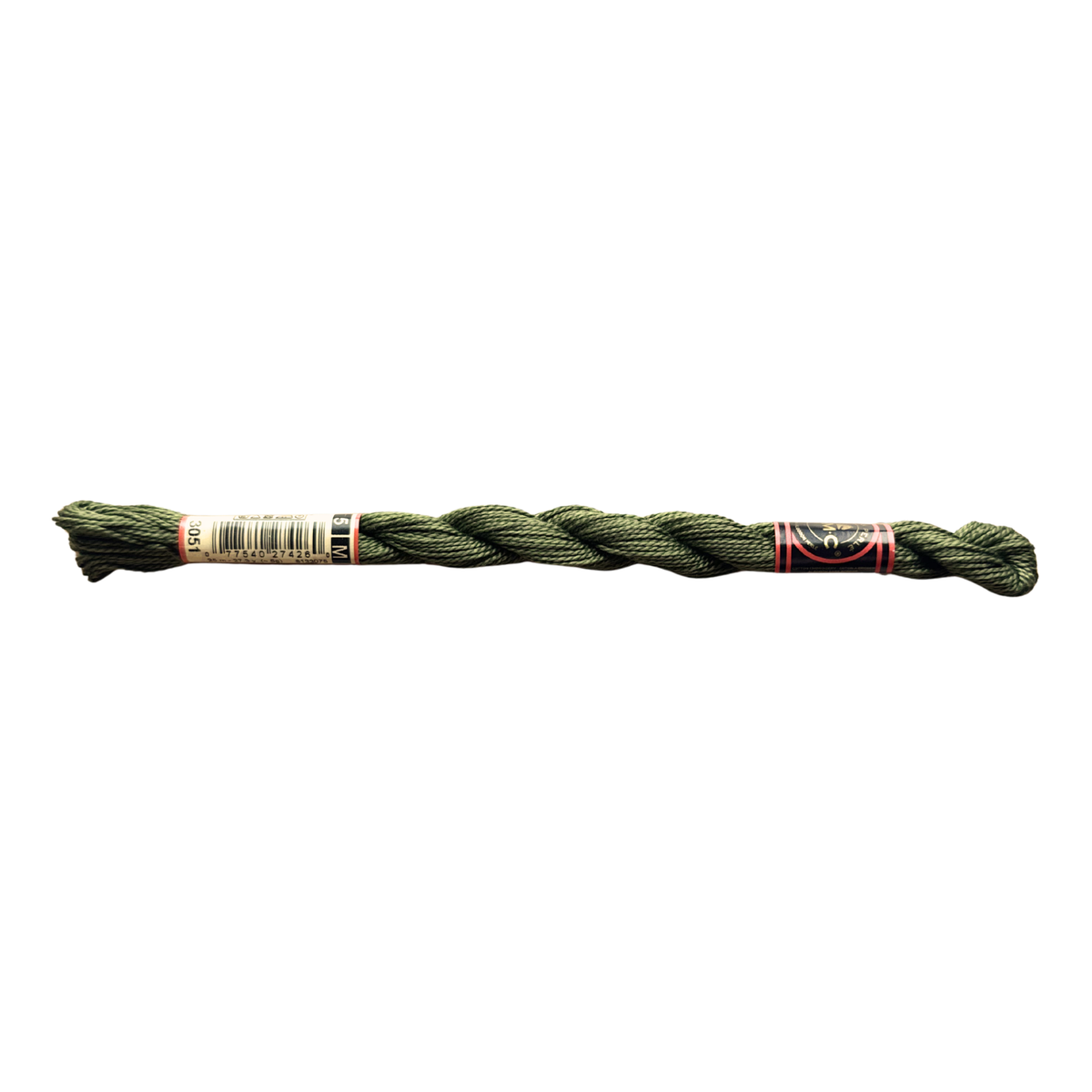 DMC 5 Pearl Cotton - Forest Green #3051