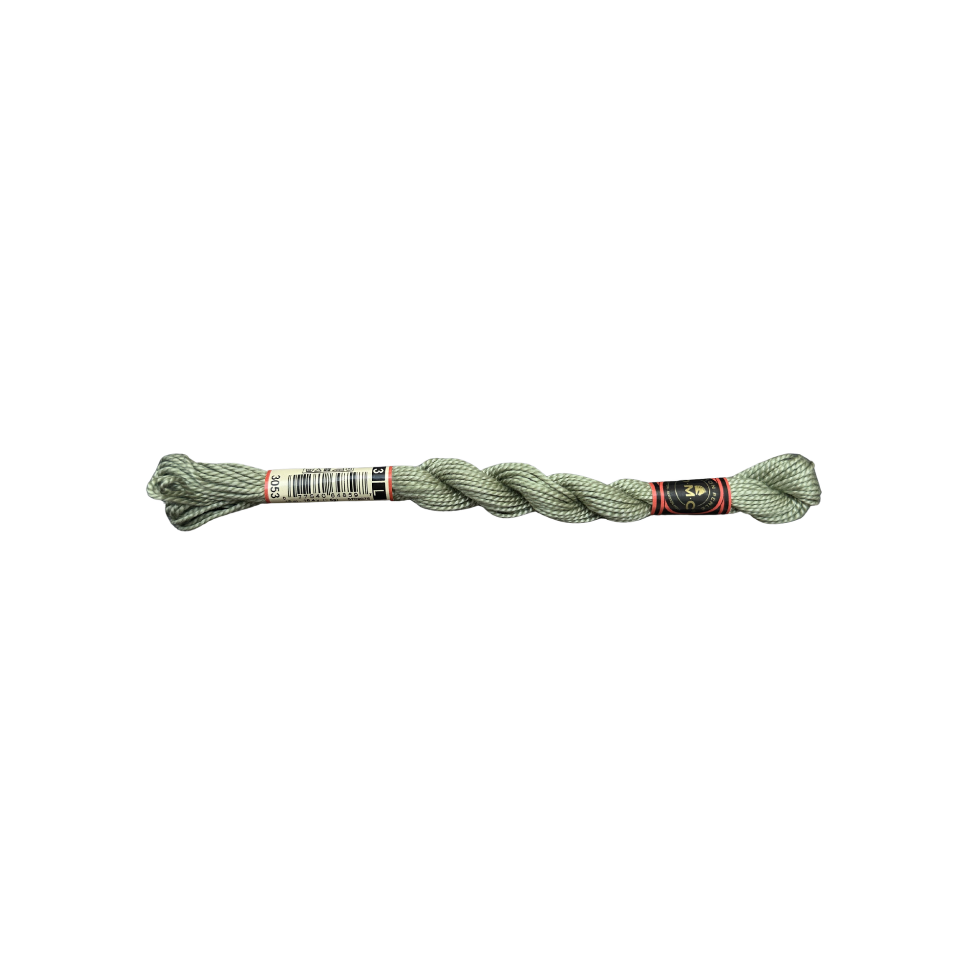 DMC 3 Pearl Cotton - Avocado #3053