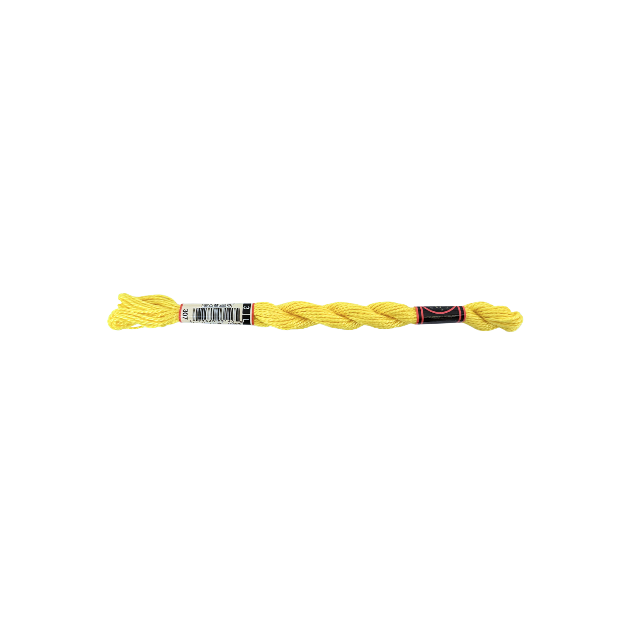 DMC 3 Pearl Cotton - Lemon #307