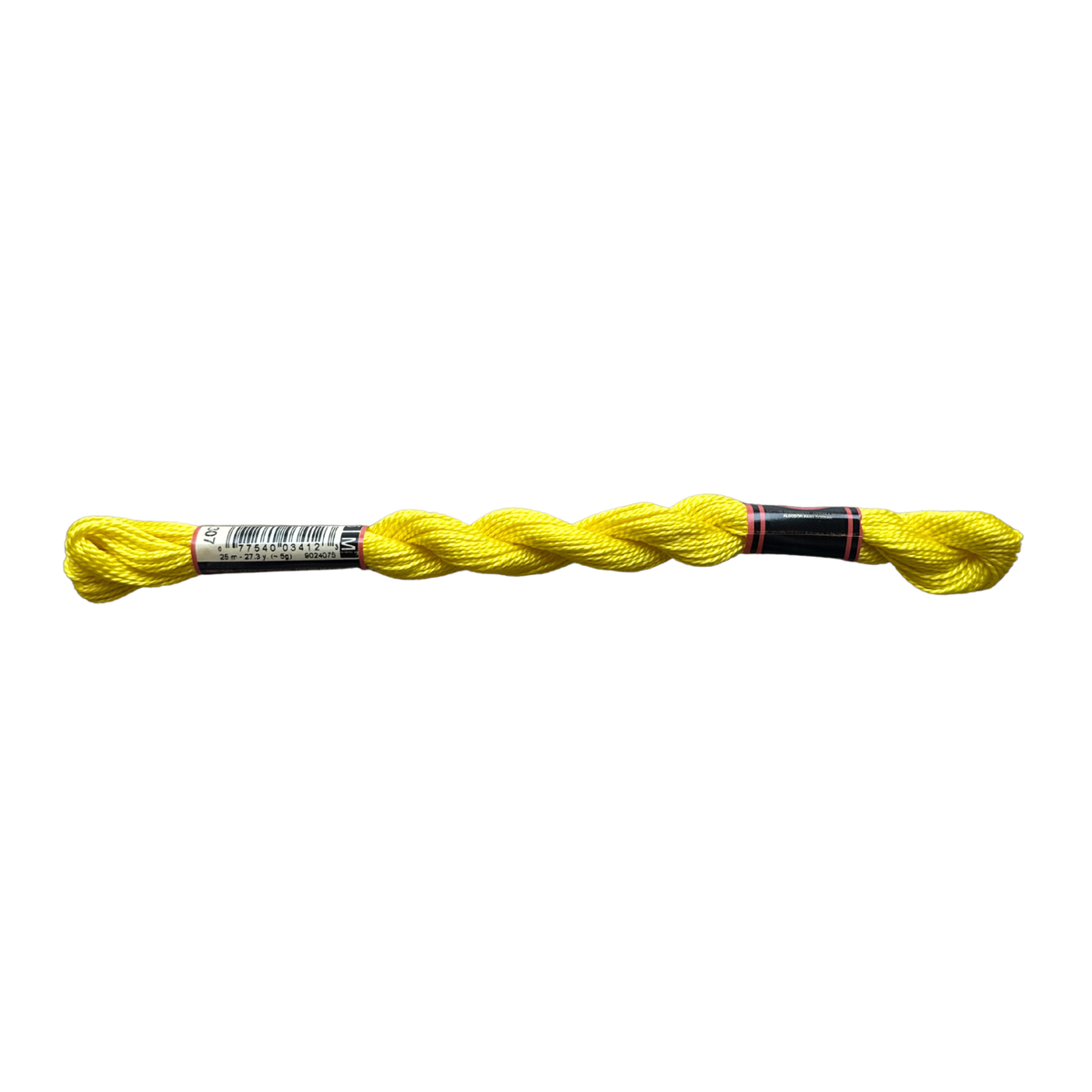 DMC 5 Pearl Cotton - Lemon #307
