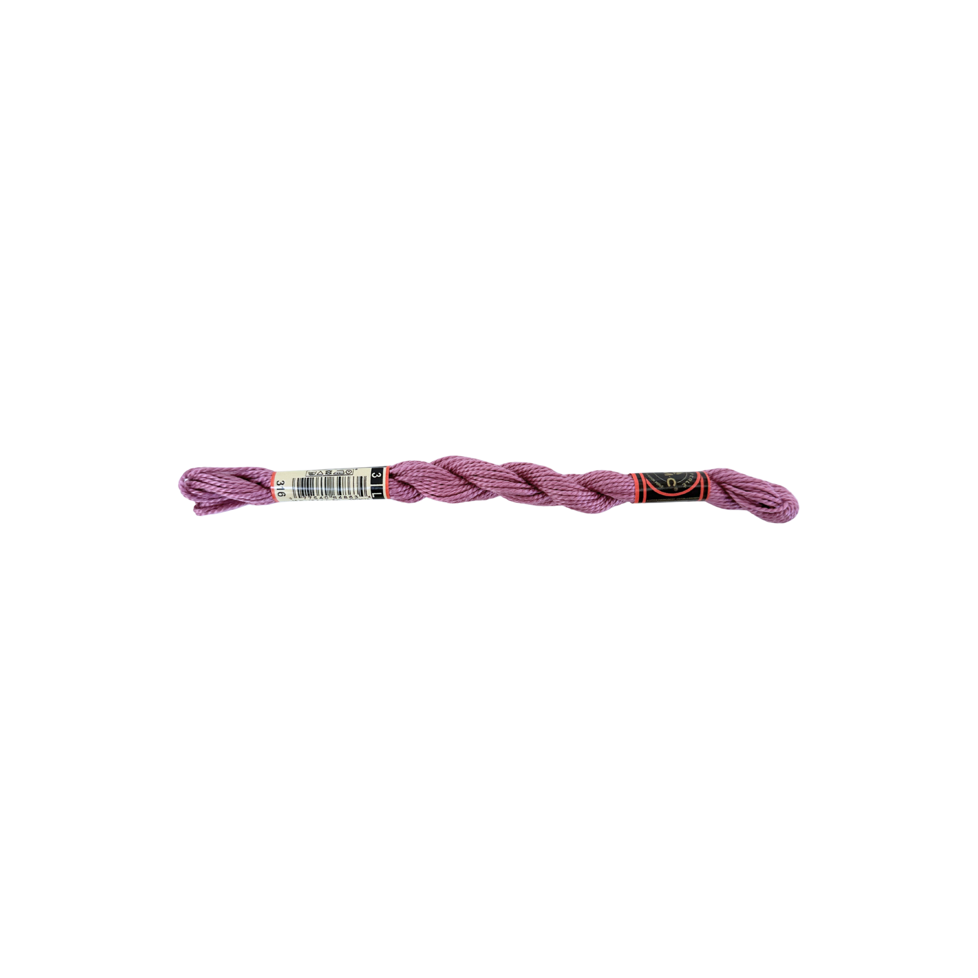 DMC 3 Pearl Cotton - Metallic Heather #316