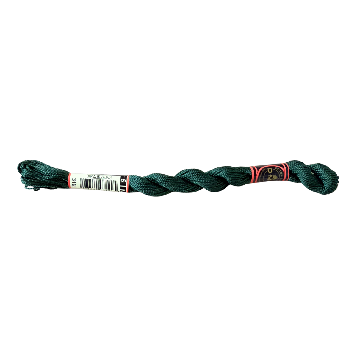 DMC 5 Pearl Cotton - Shaded Green #319