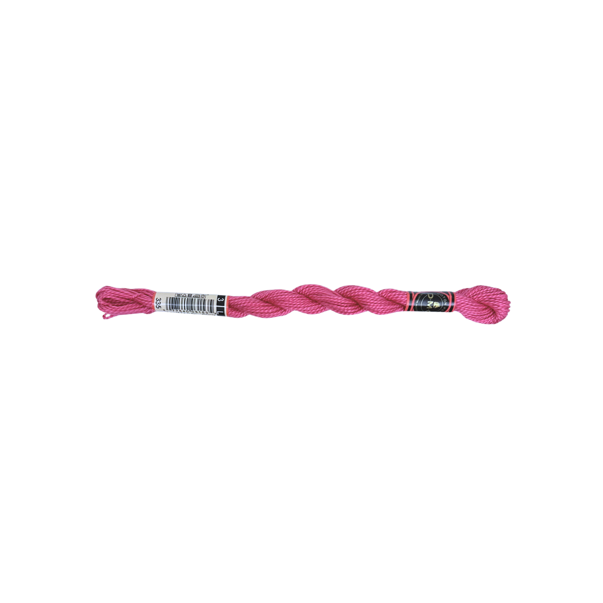 DMC 3 Pearl Cotton - Dark Pink #335