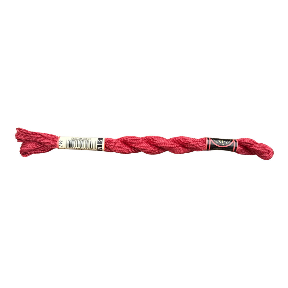 DMC 5 Pearl Cotton - Egyptian Red #347