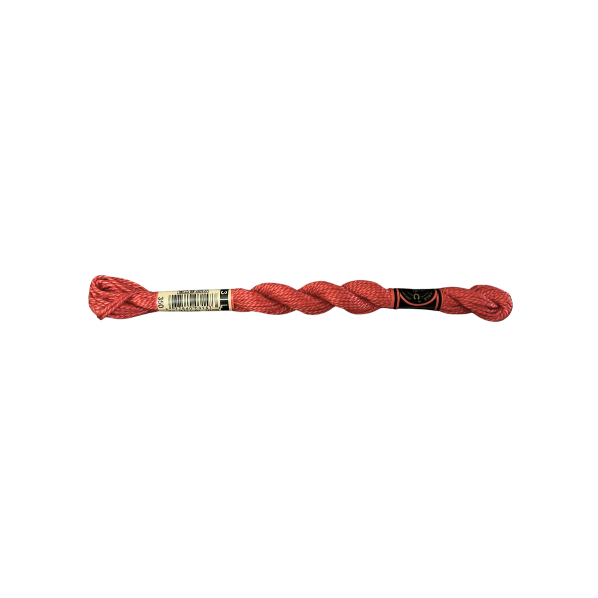 DMC 3 Pearl Cotton - Vermillion #350