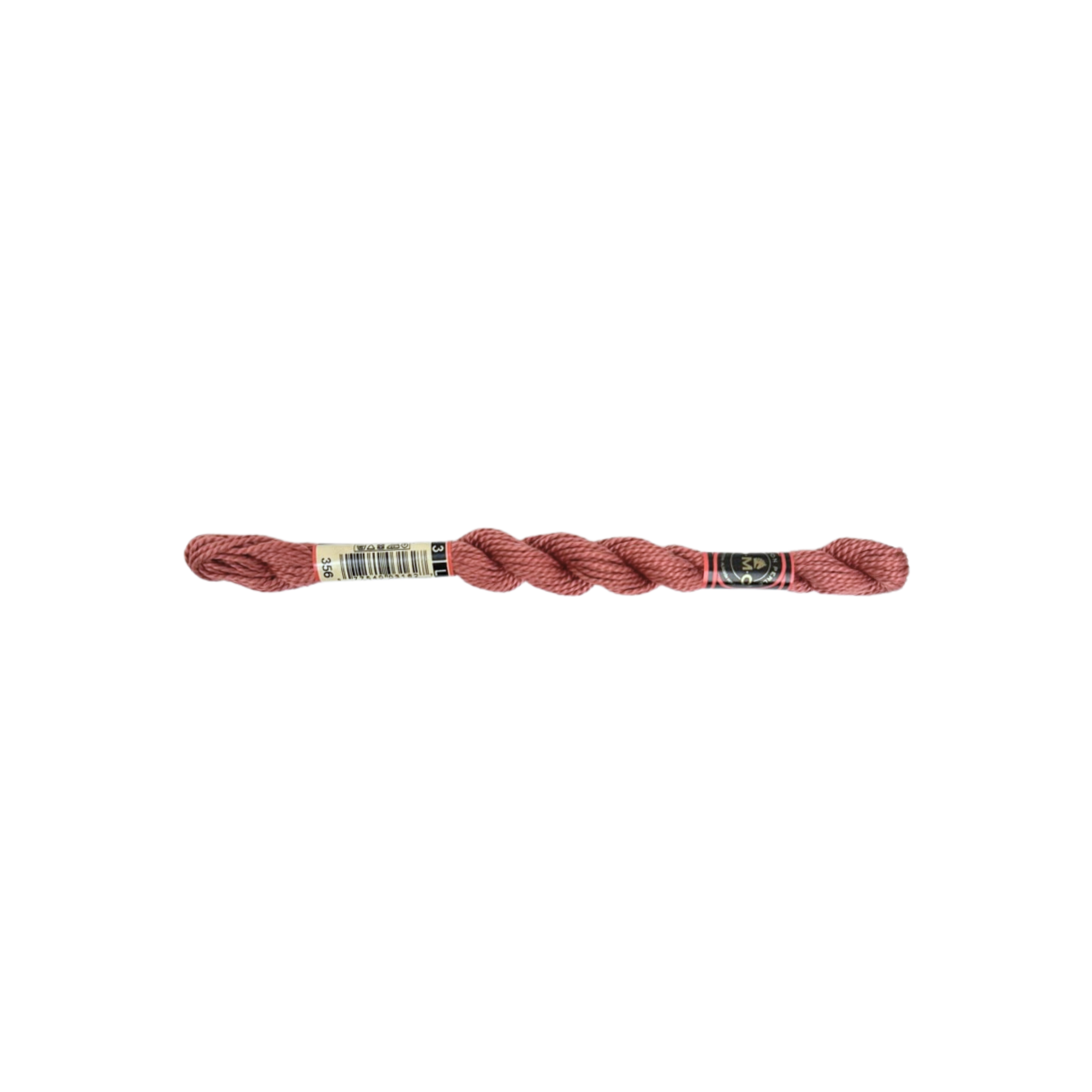 DMC 3 Pearl Cotton - Pink Terracotta #356