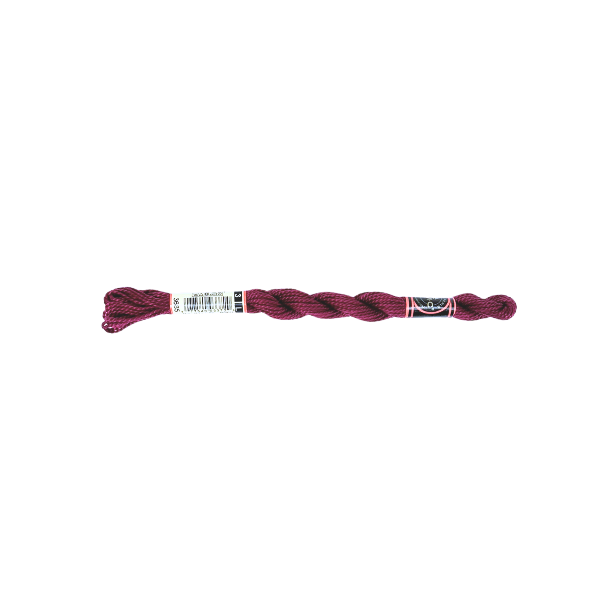 DMC 3 Pearl Cotton - Metallic Bramble #3685