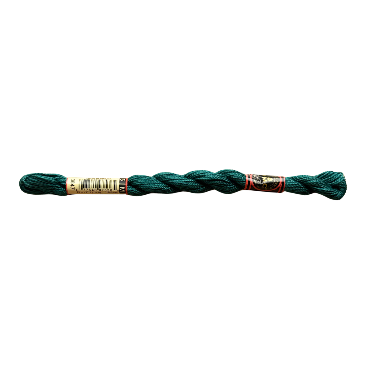 DMC 5 Pearl Cotton - Chinese Green #3847