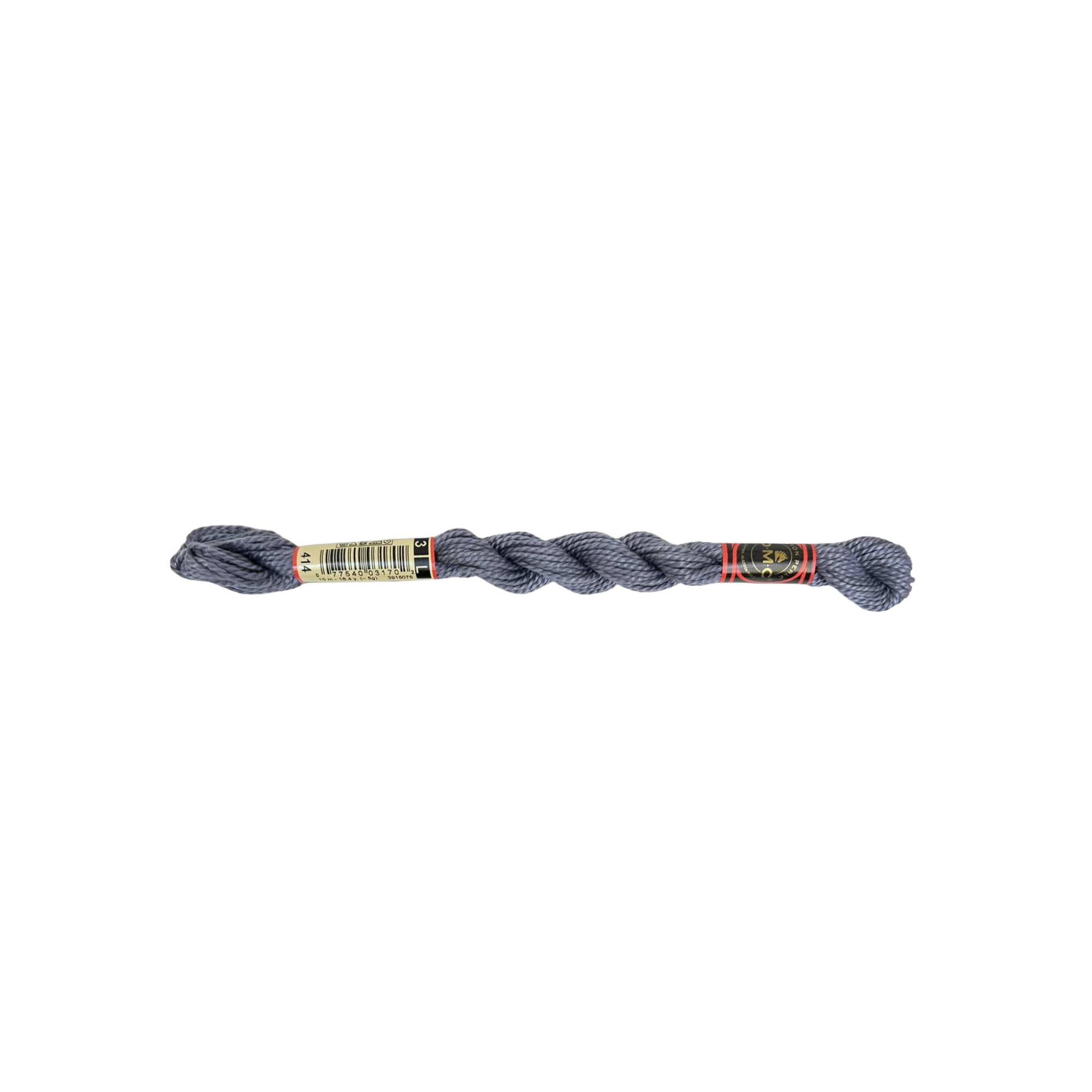 DMC 3 Pearl Cotton - Lead #414