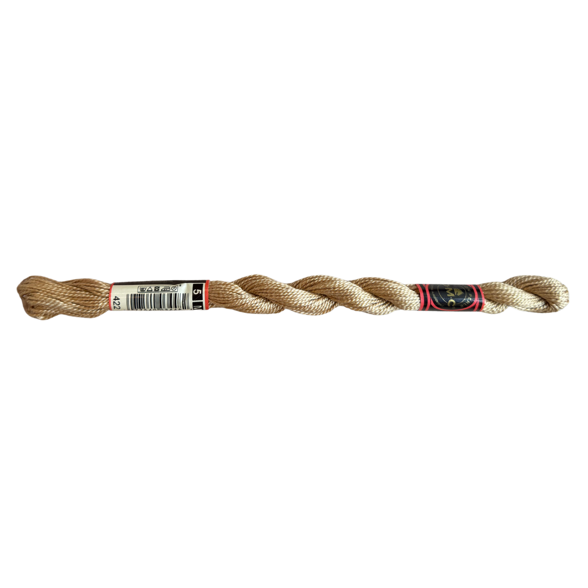 DMC 5 Pearl Cotton - Light Oak #422