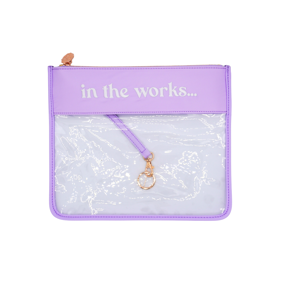Tiny In the Works Project Bag - Lavender