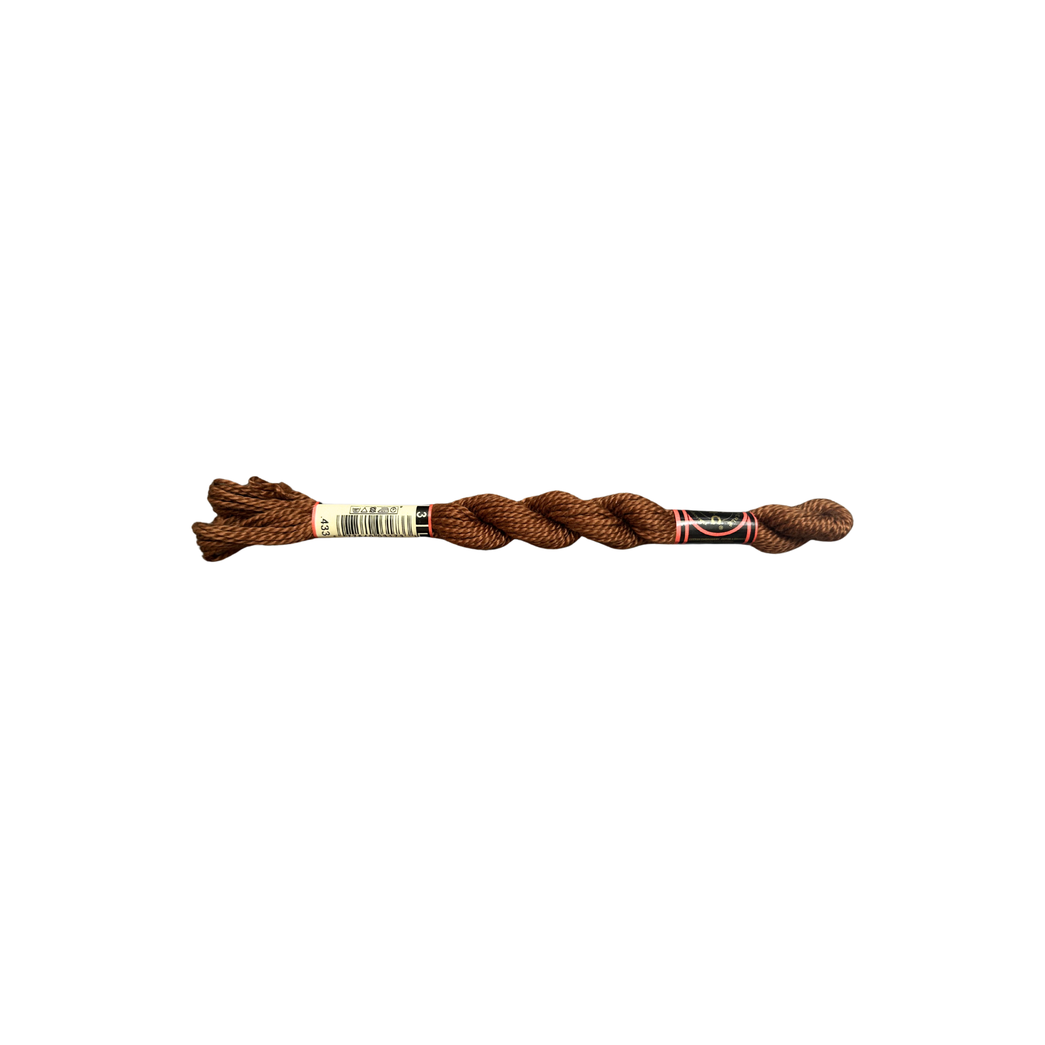 DMC 3 Pearl Cotton - Chocolate #433