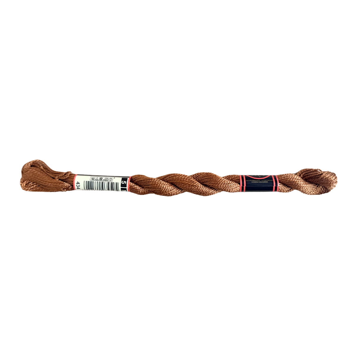 DMC 5 Pearl Cotton - Cigar Brown #434