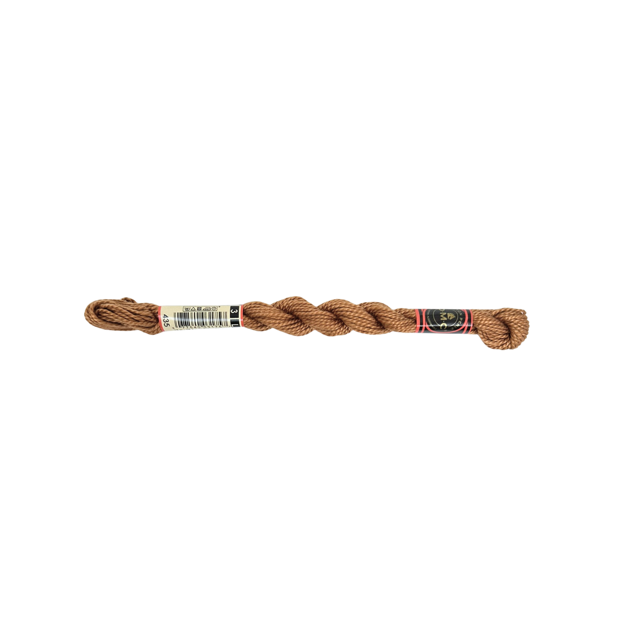 DMC 3 Pearl Cotton - Tobacco #435