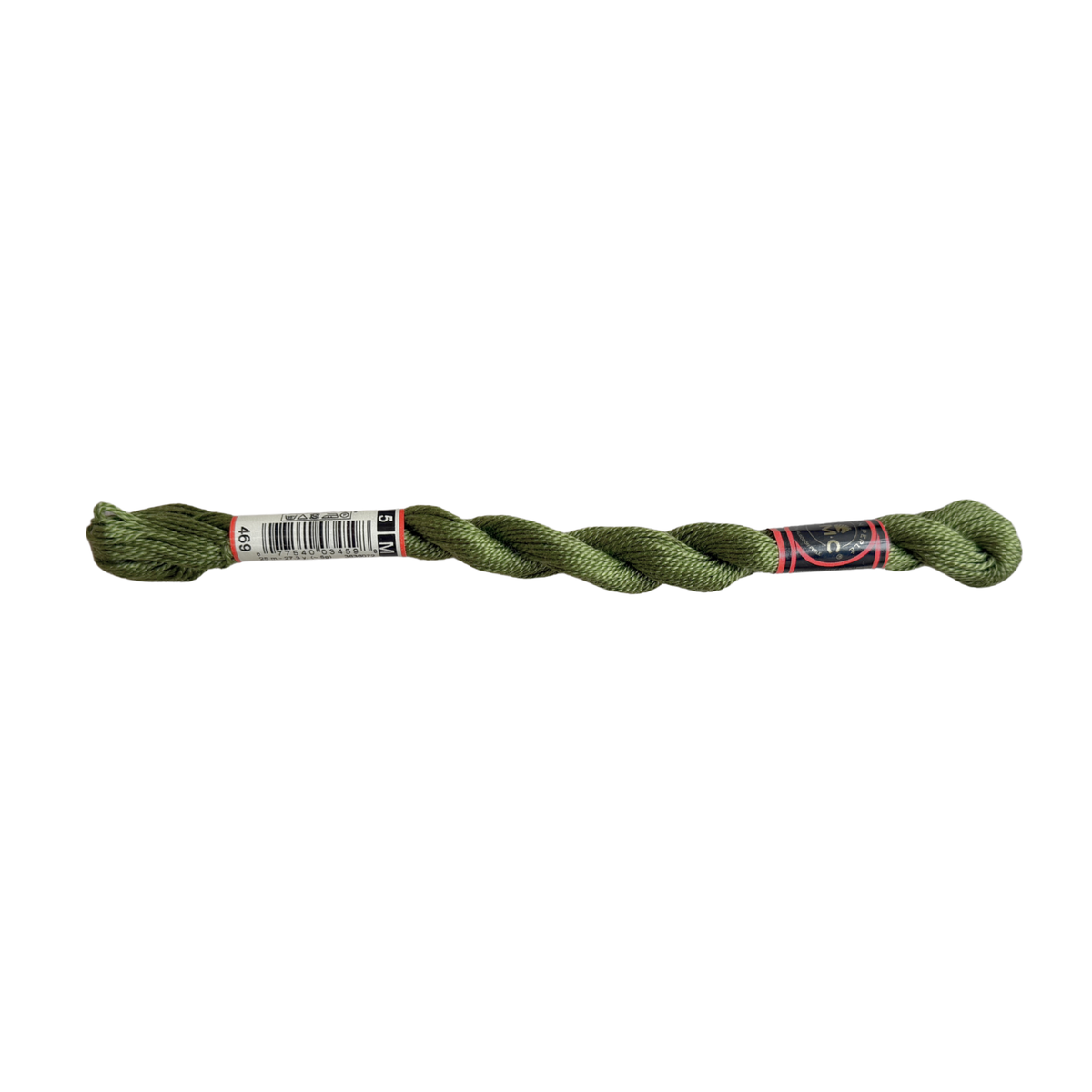 DMC 5 Pearl Cotton - Golden Moss Green #469