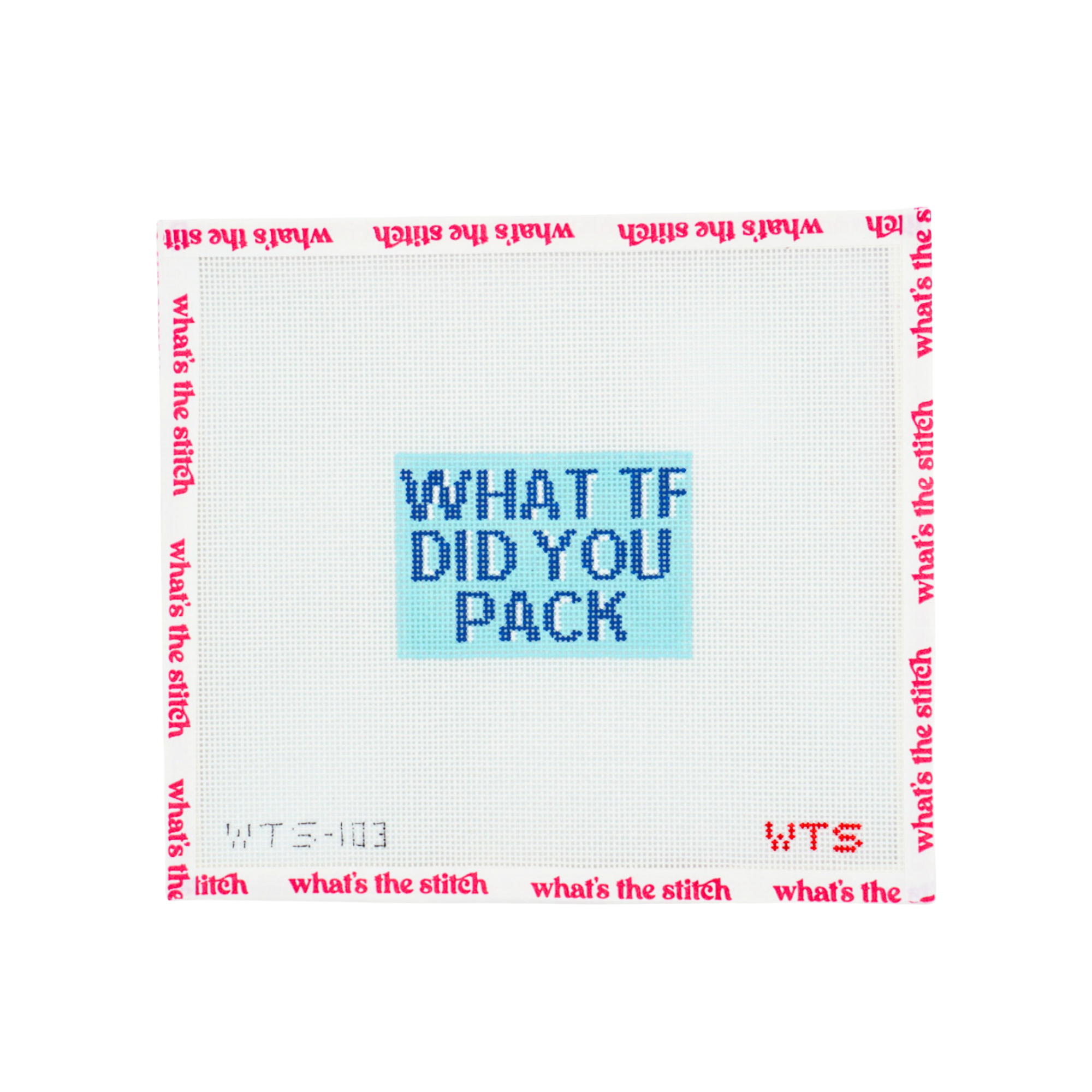 What TF Did You Pack Luggage Tag