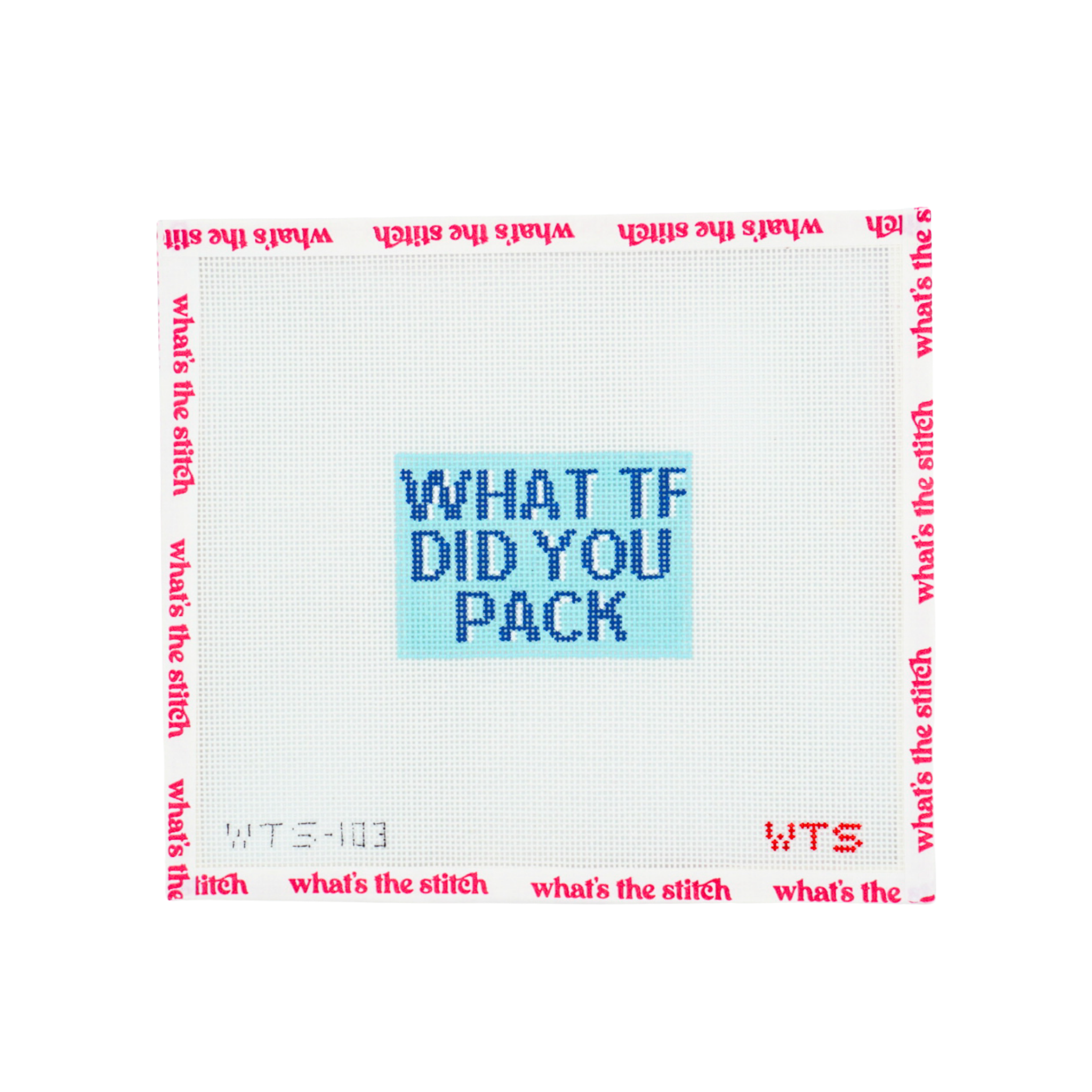 What TF Did You Pack Luggage Tag