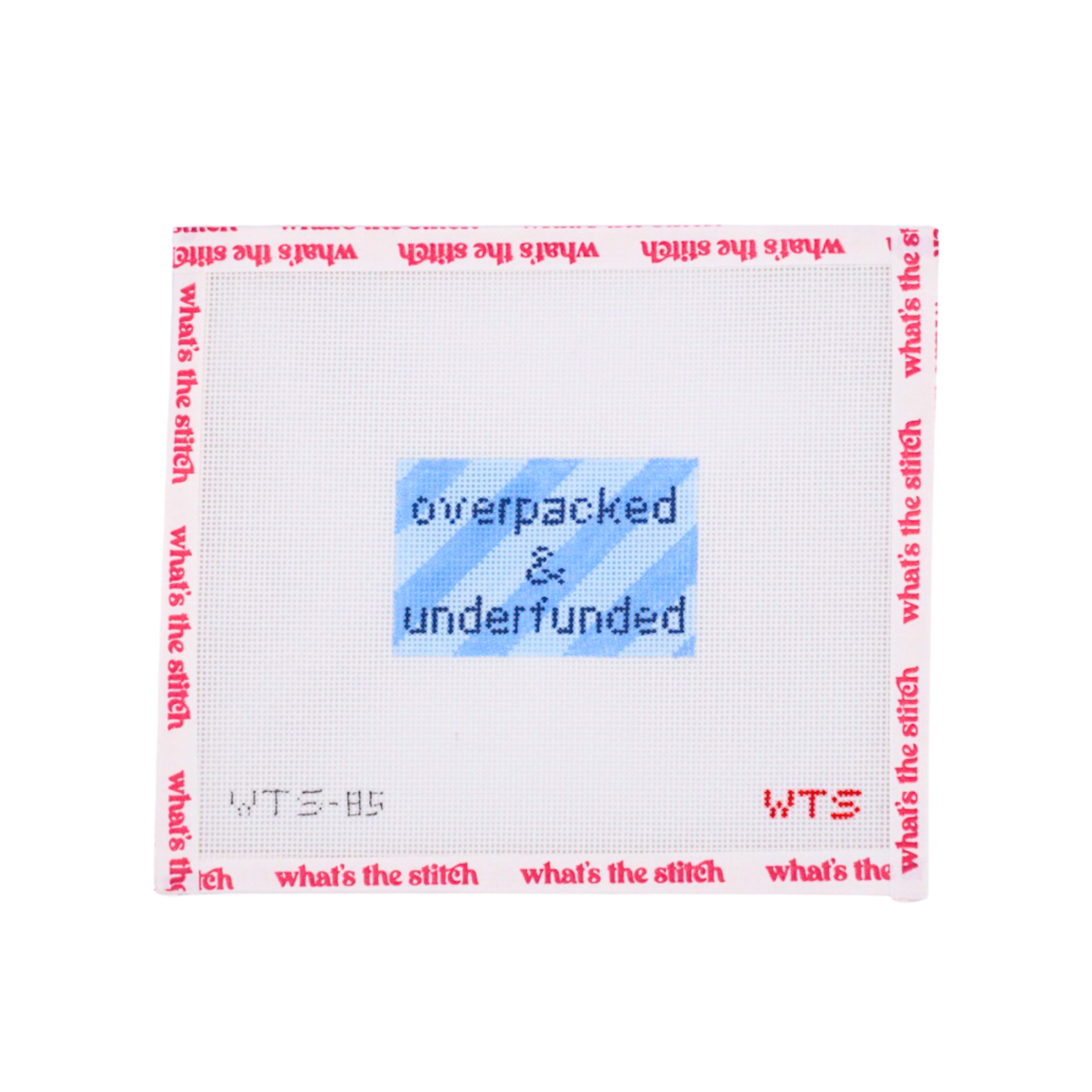 Overpacked and Underfunded Luggage Tag