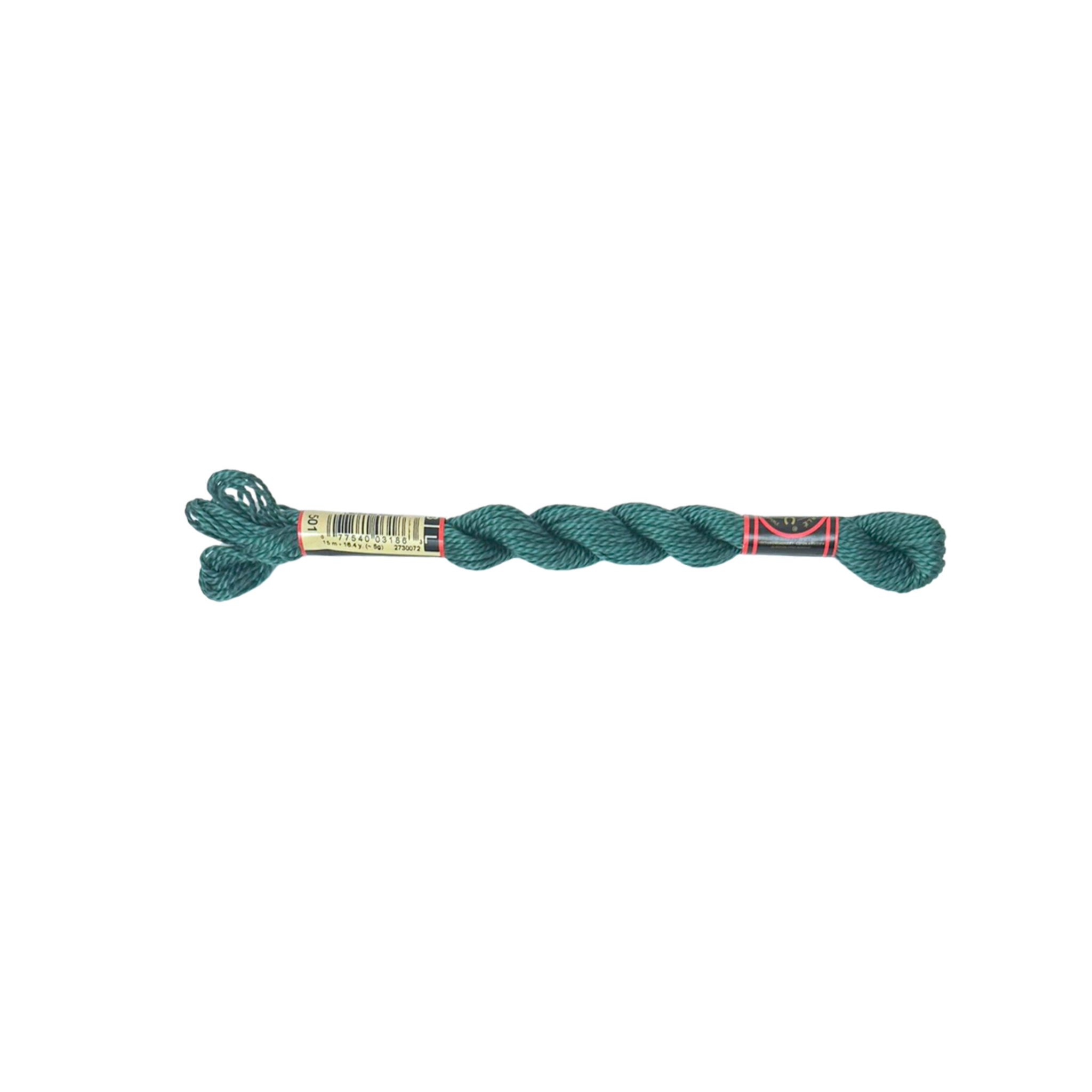 DMC 3 Pearl Cotton - Pond Green #501