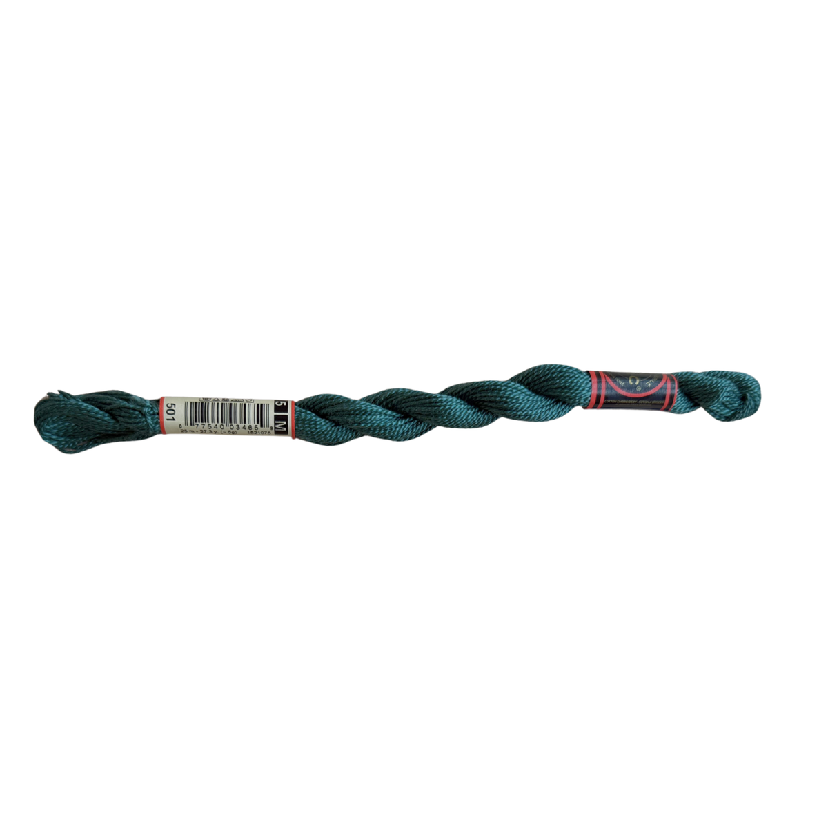 DMC 5 Pearl Cotton - Pond Green #501