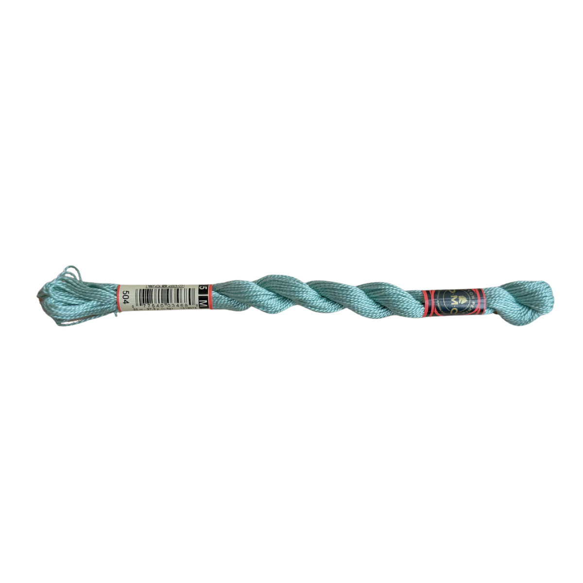 DMC 5 Pearl Cotton - Blue Green Light #504