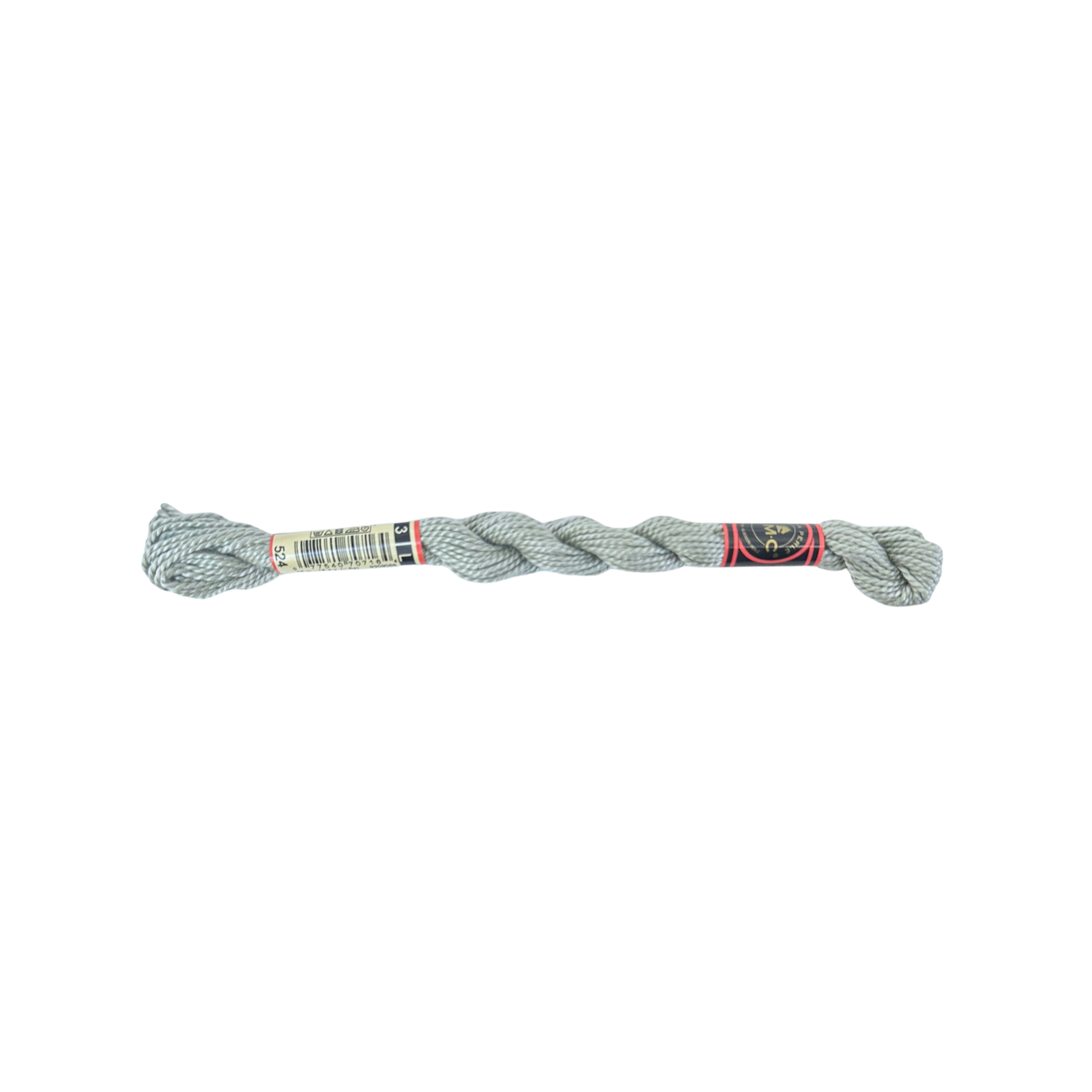 DMC 3 Pearl Cotton - Pebble Green #524