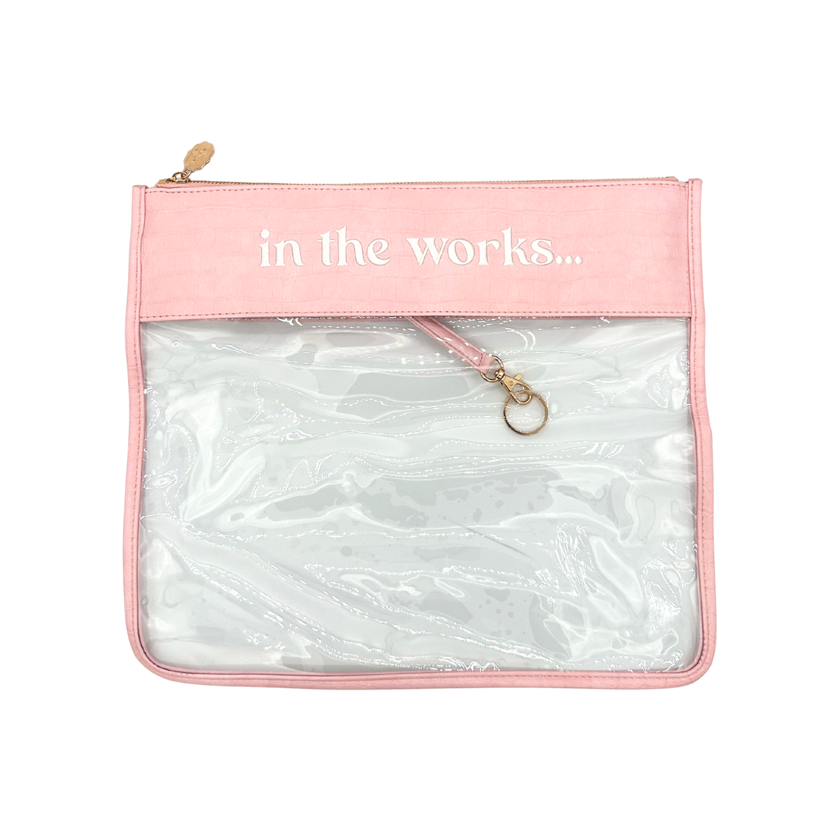 In the Works Project Bag - Bubblegum Croc