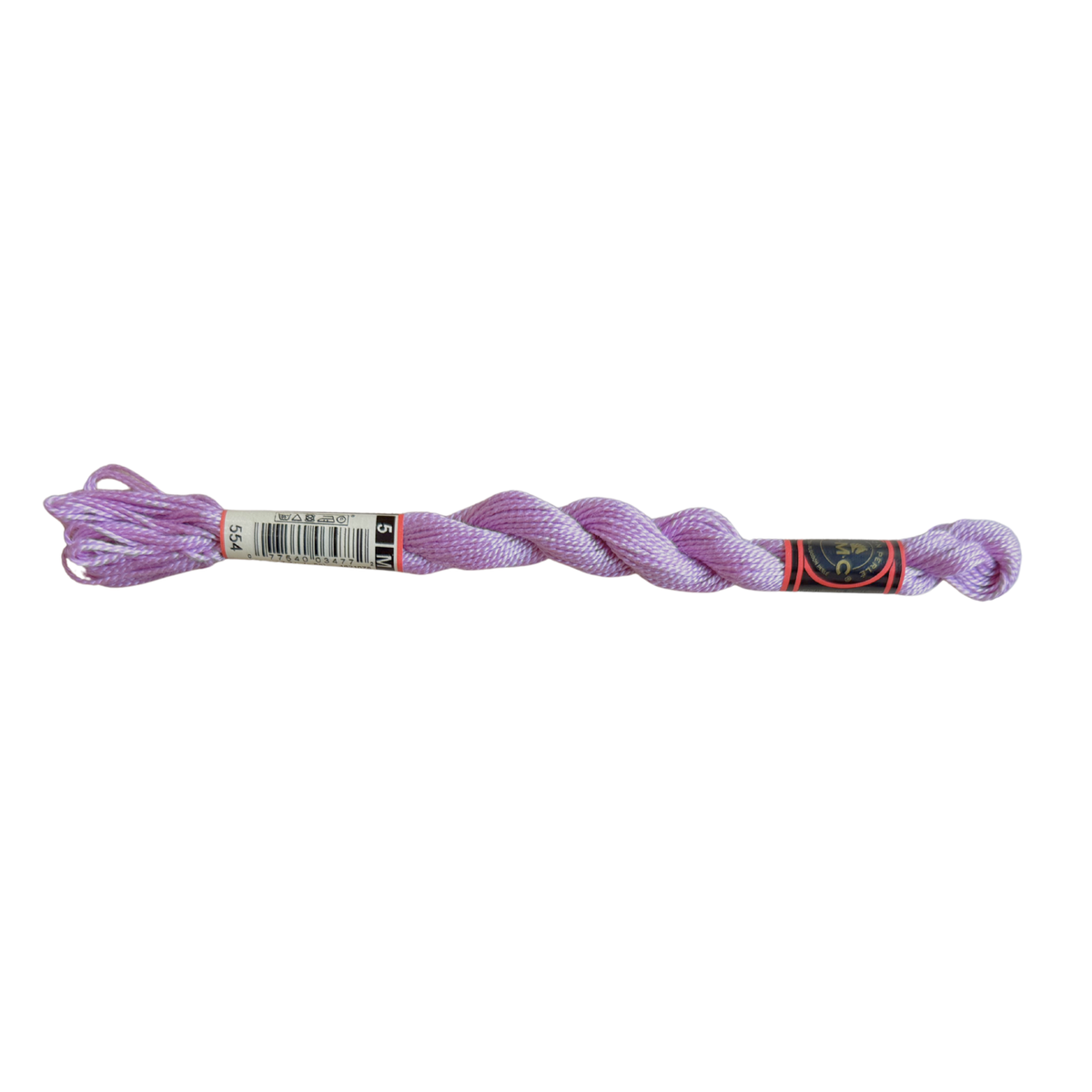 DMC 5 Pearl Cotton - Pastel Purple #554