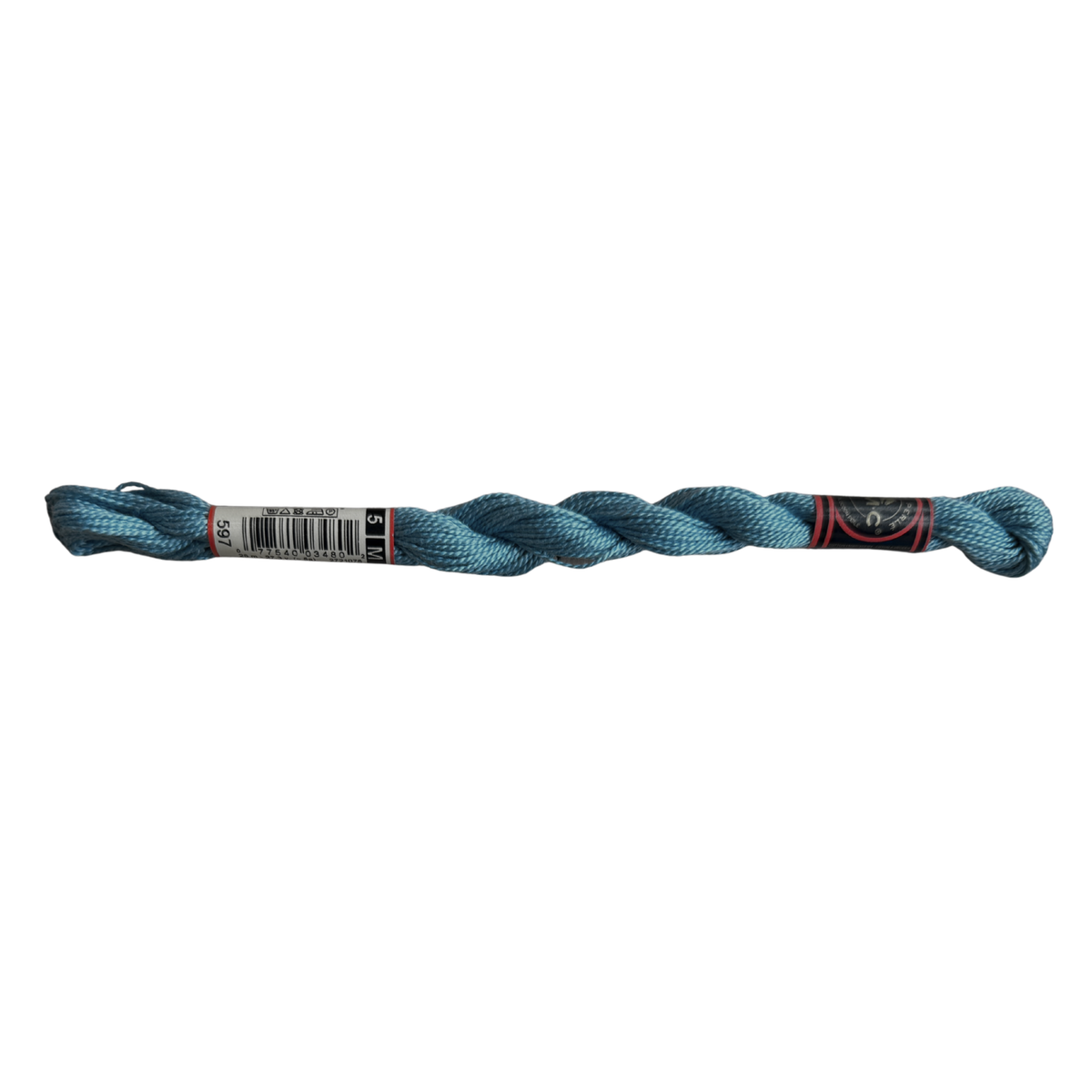 DMC 5 Pearl Cotton - Pack Ice Blue #597