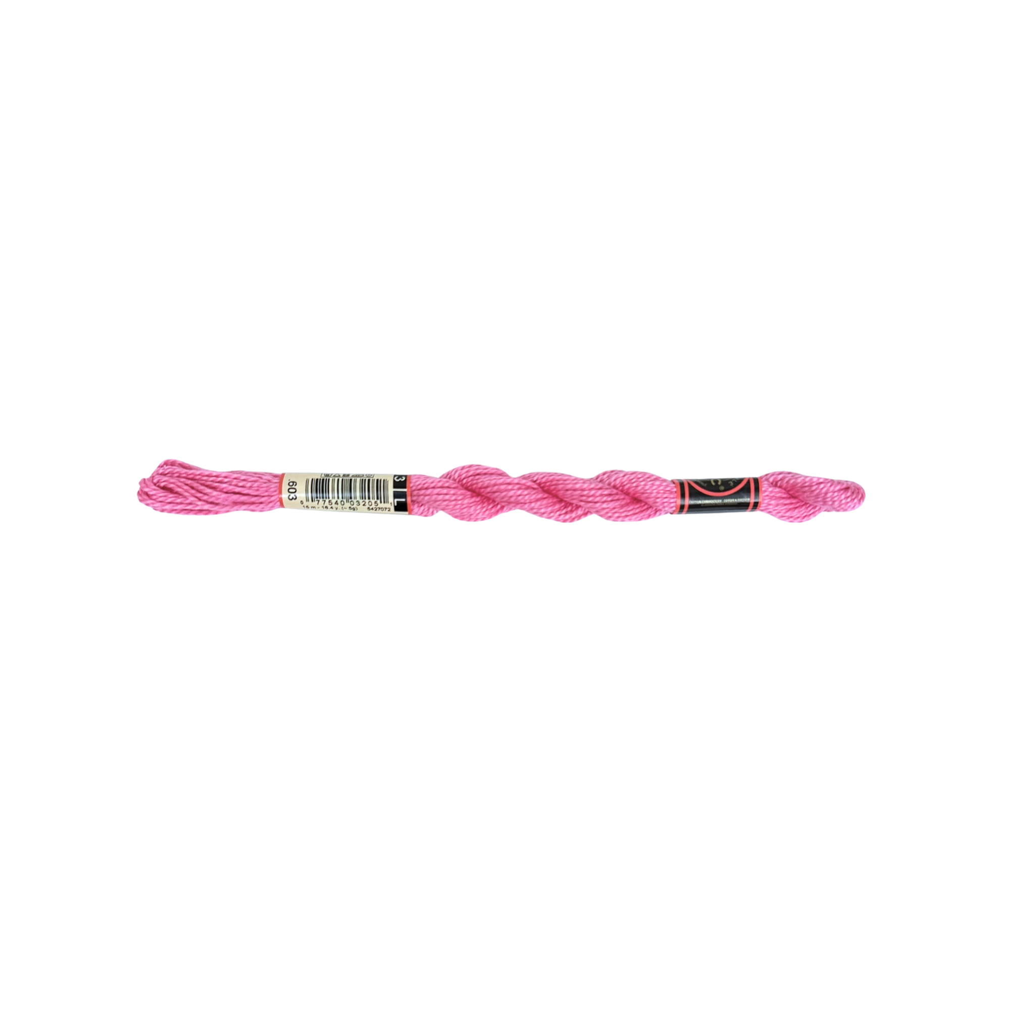 DMC 3 Pearl Cotton - Macaroon Pink #603
