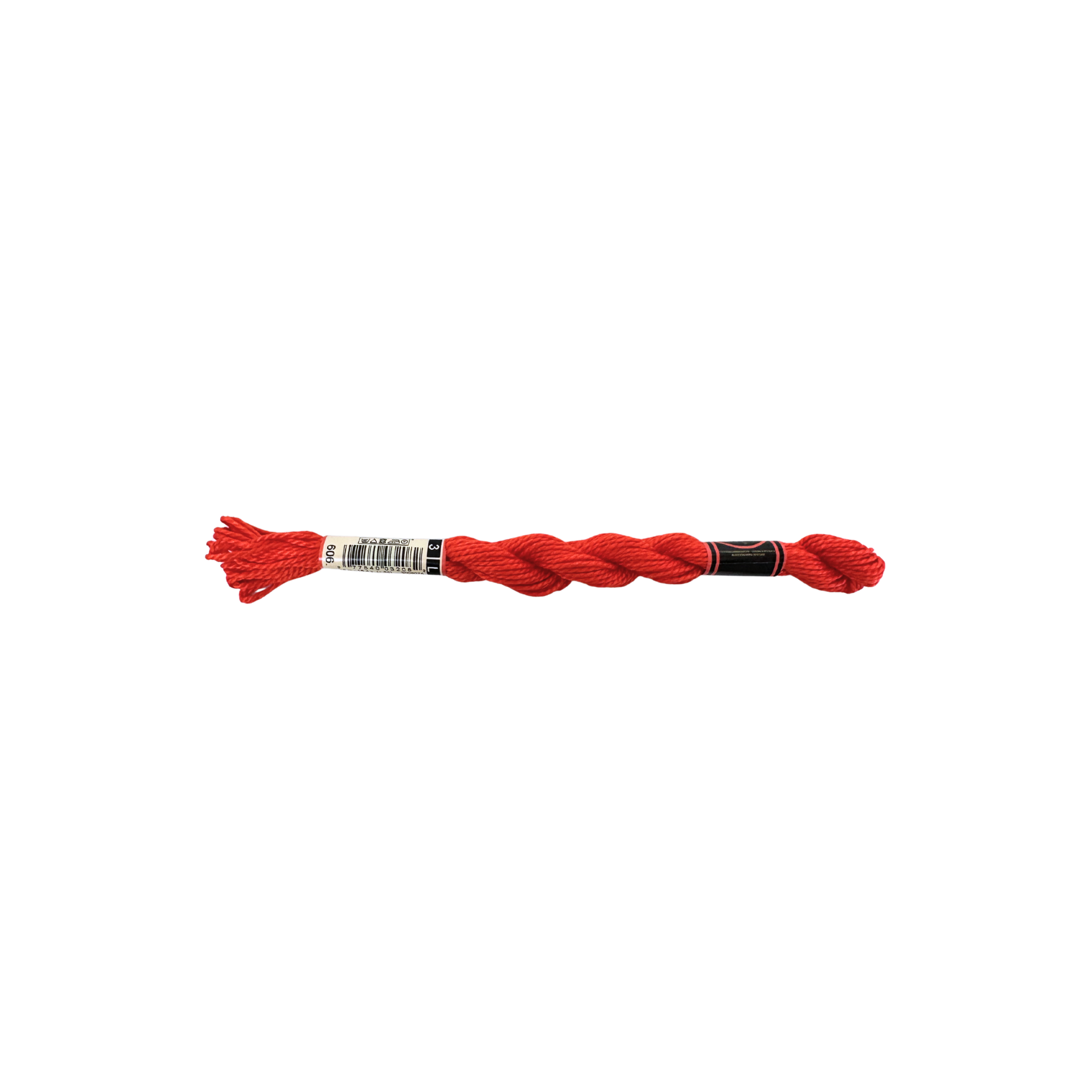 DMC 3 Pearl Cotton - Bright Red #606