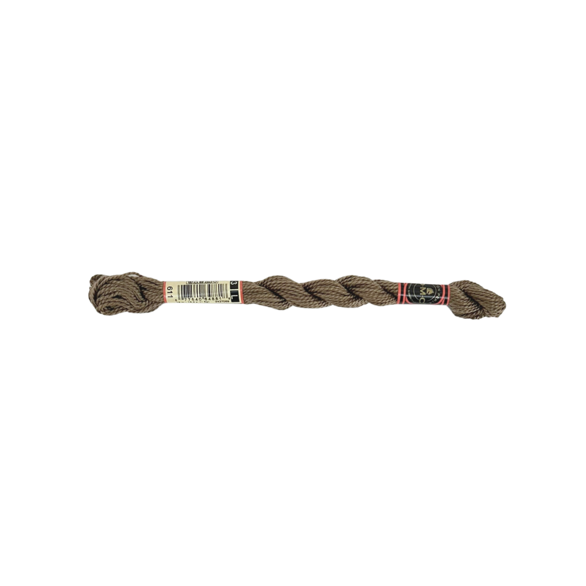 DMC 3 Pearl Cotton - Umber #611