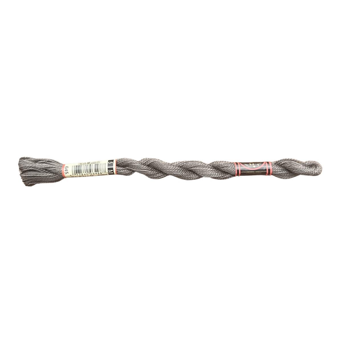 DMC 5 Pearl Cotton - Reindeer Grey #645