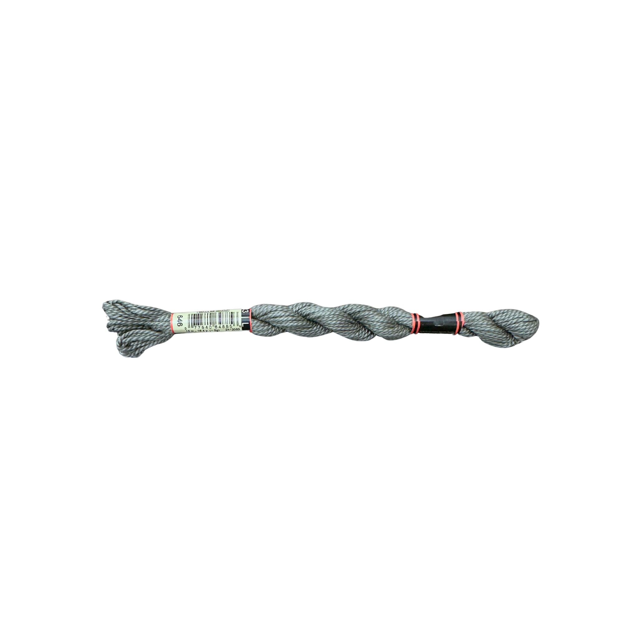 DMC 3 Pearl Cotton - Smoke grey #646