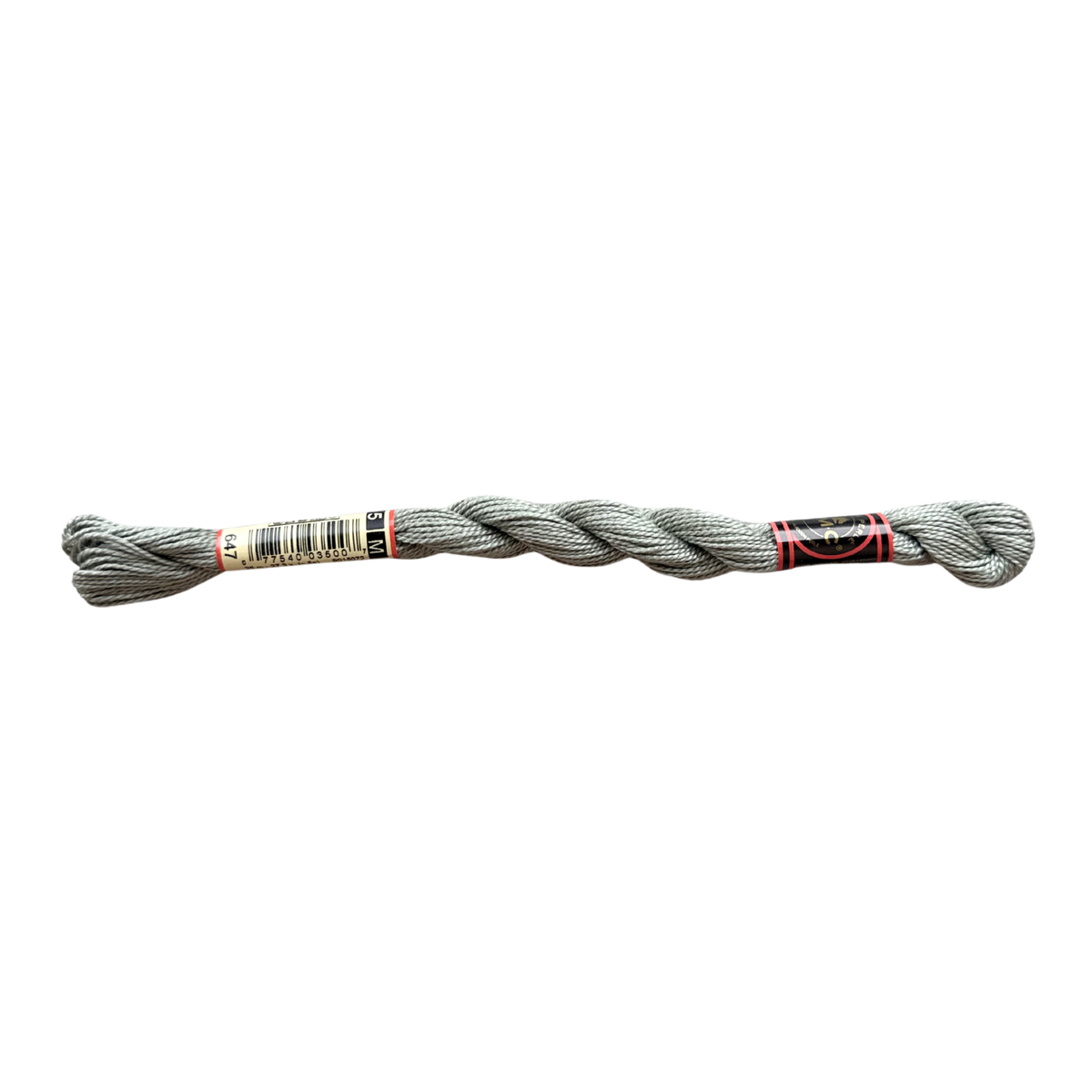 DMC 5 Pearl Cotton - Rock Grey #647