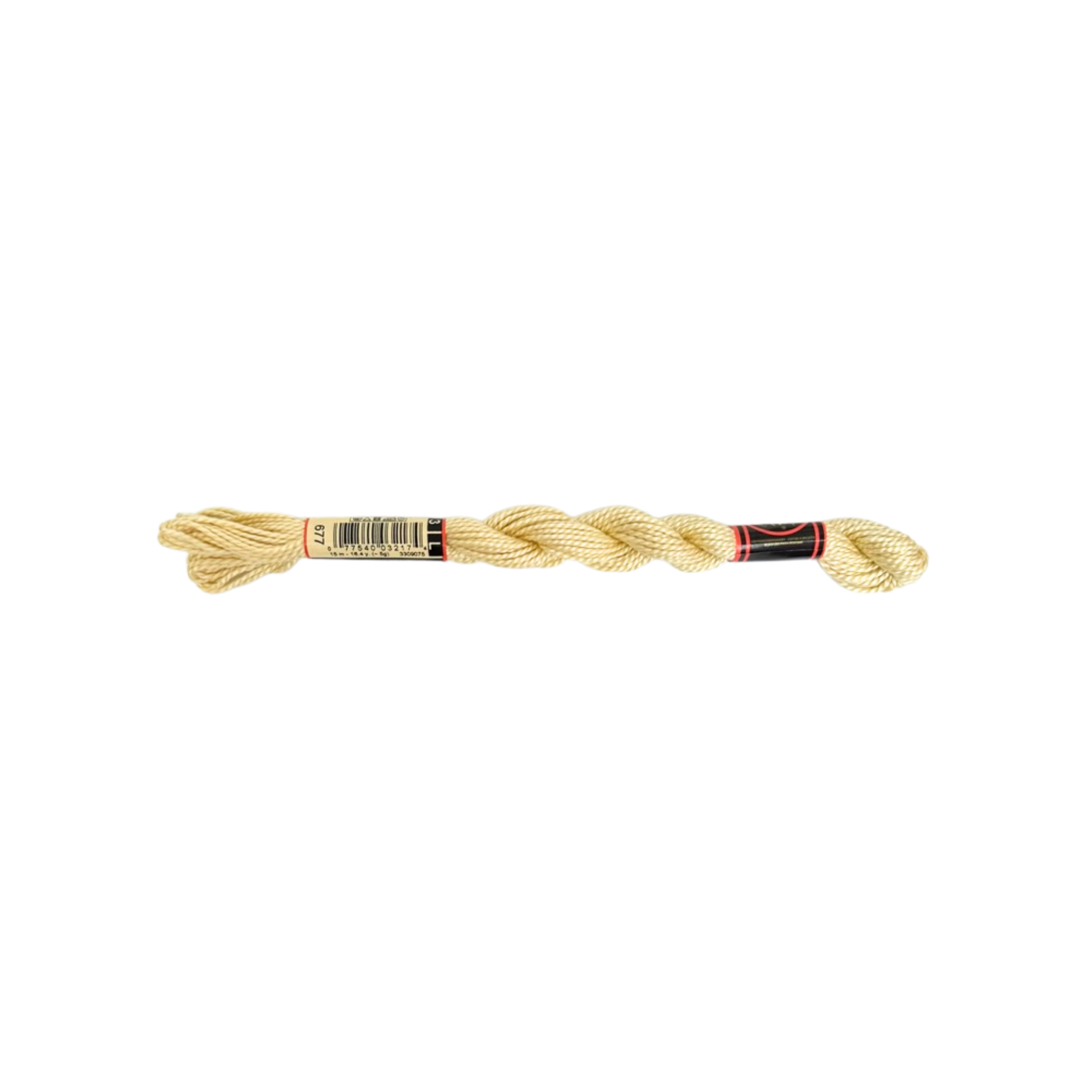 DMC 3 Pearl Cotton - Metallic Sand #677