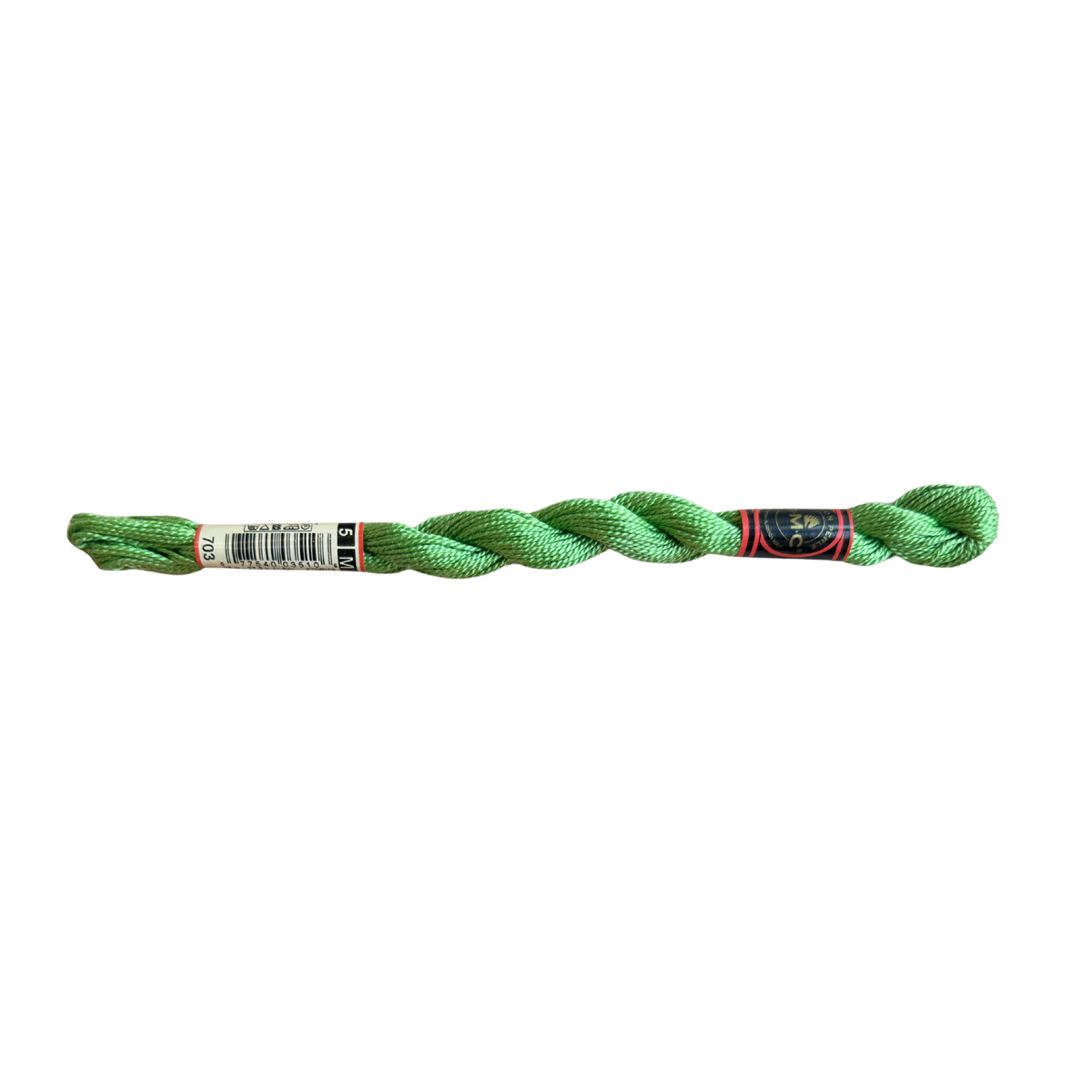 DMC 5 Pearl Cotton - Spring Green #703