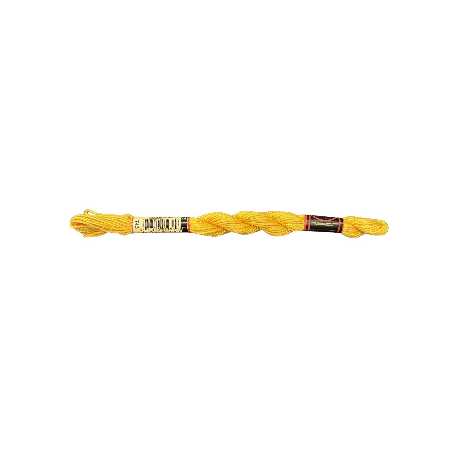 DMC 3 Pearl Cotton - Banana #743