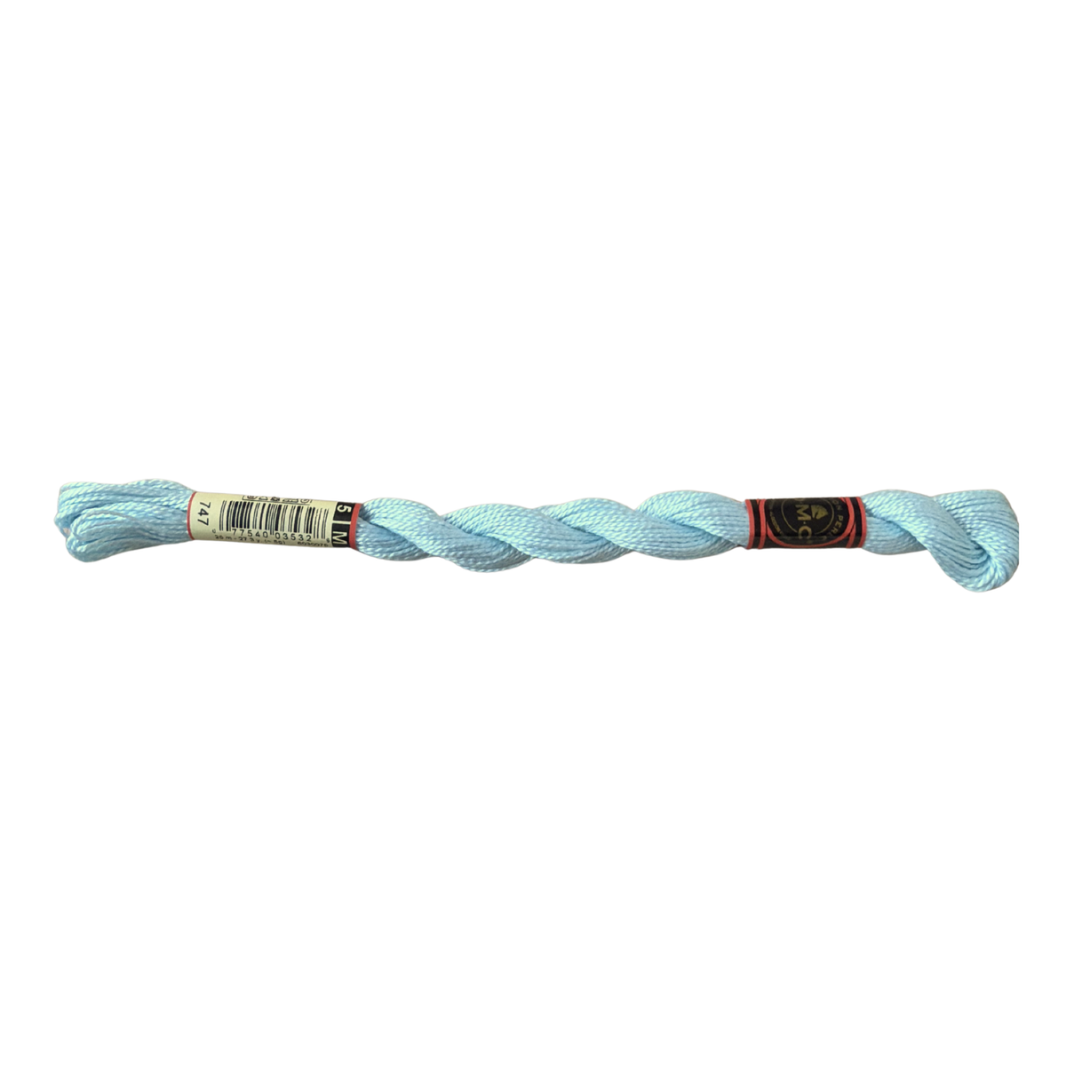 DMC 5 Pearl Cotton - Blue Sea Mist #747
