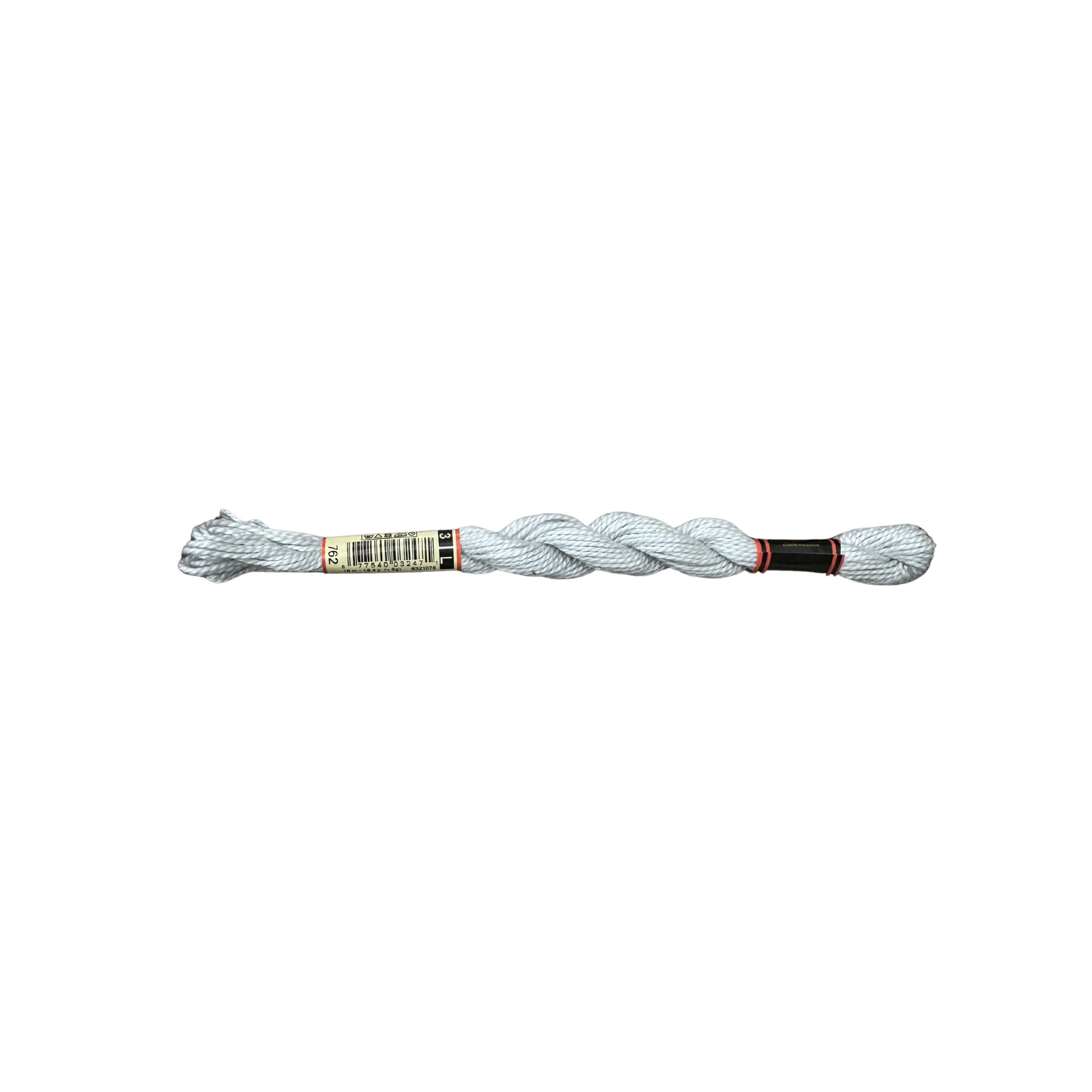 DMC 3 Pearl Cotton - Pearl grey #762