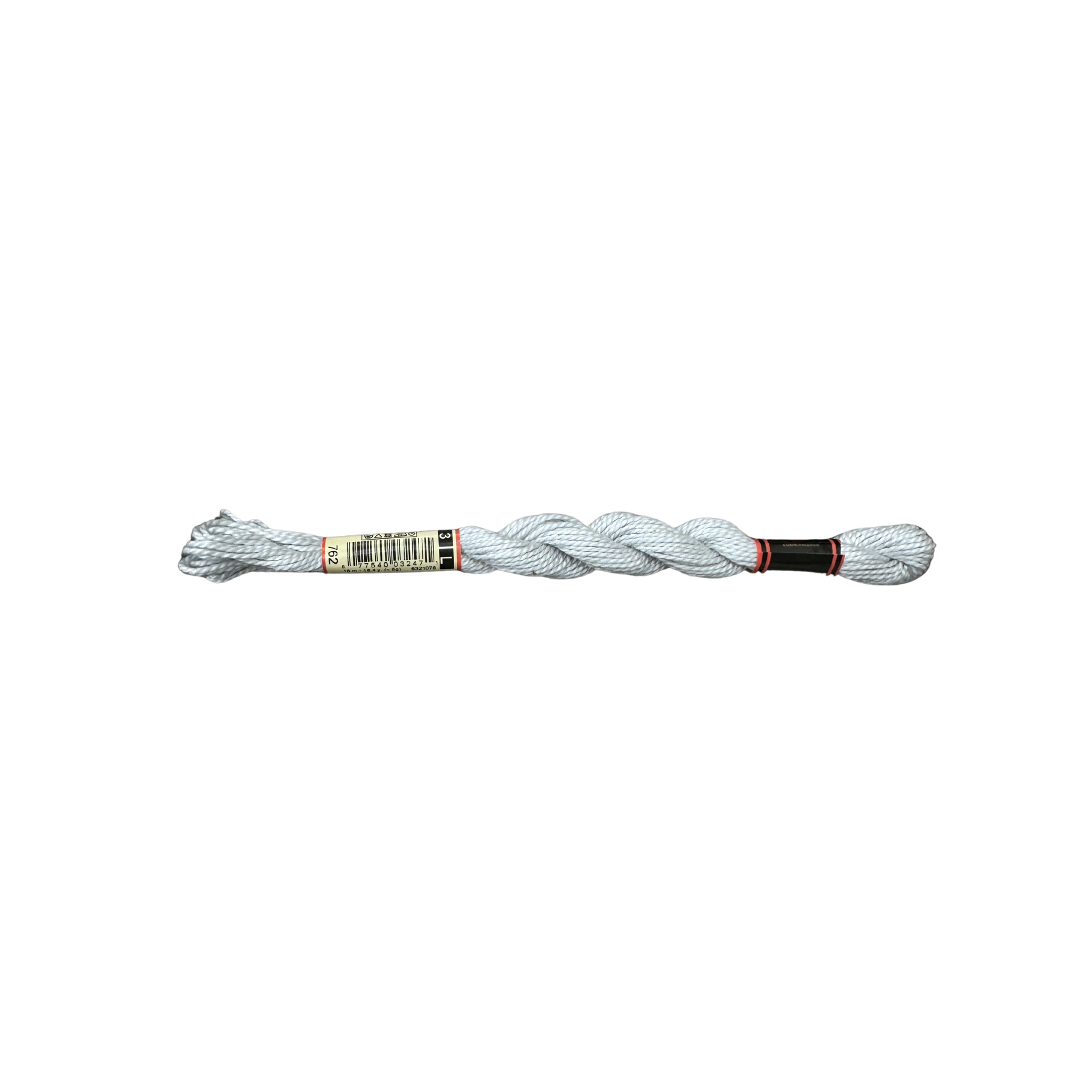 DMC 3 Pearl Cotton - Pearl grey #762