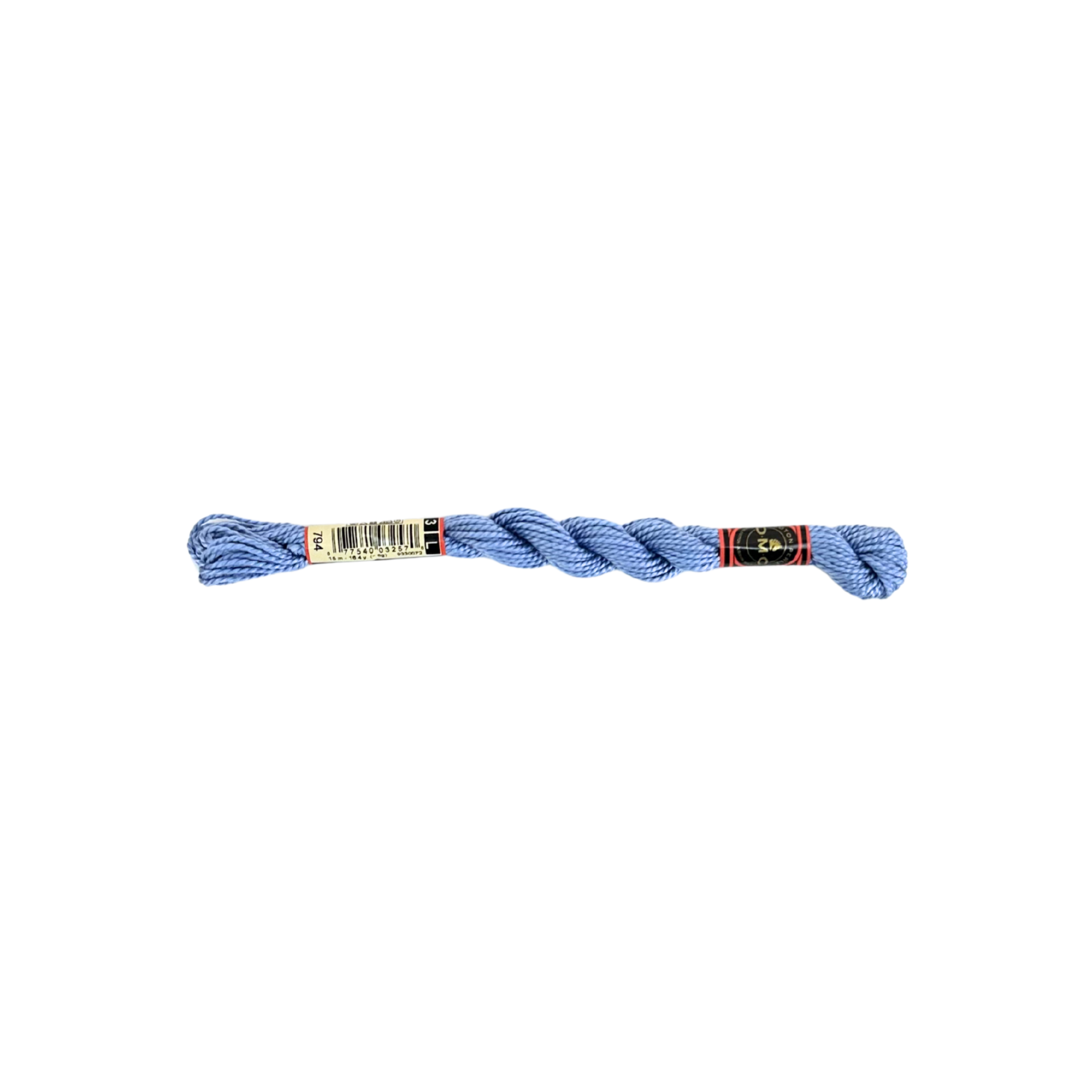 DMC 3 Pearl Cotton - Baby Blue #794